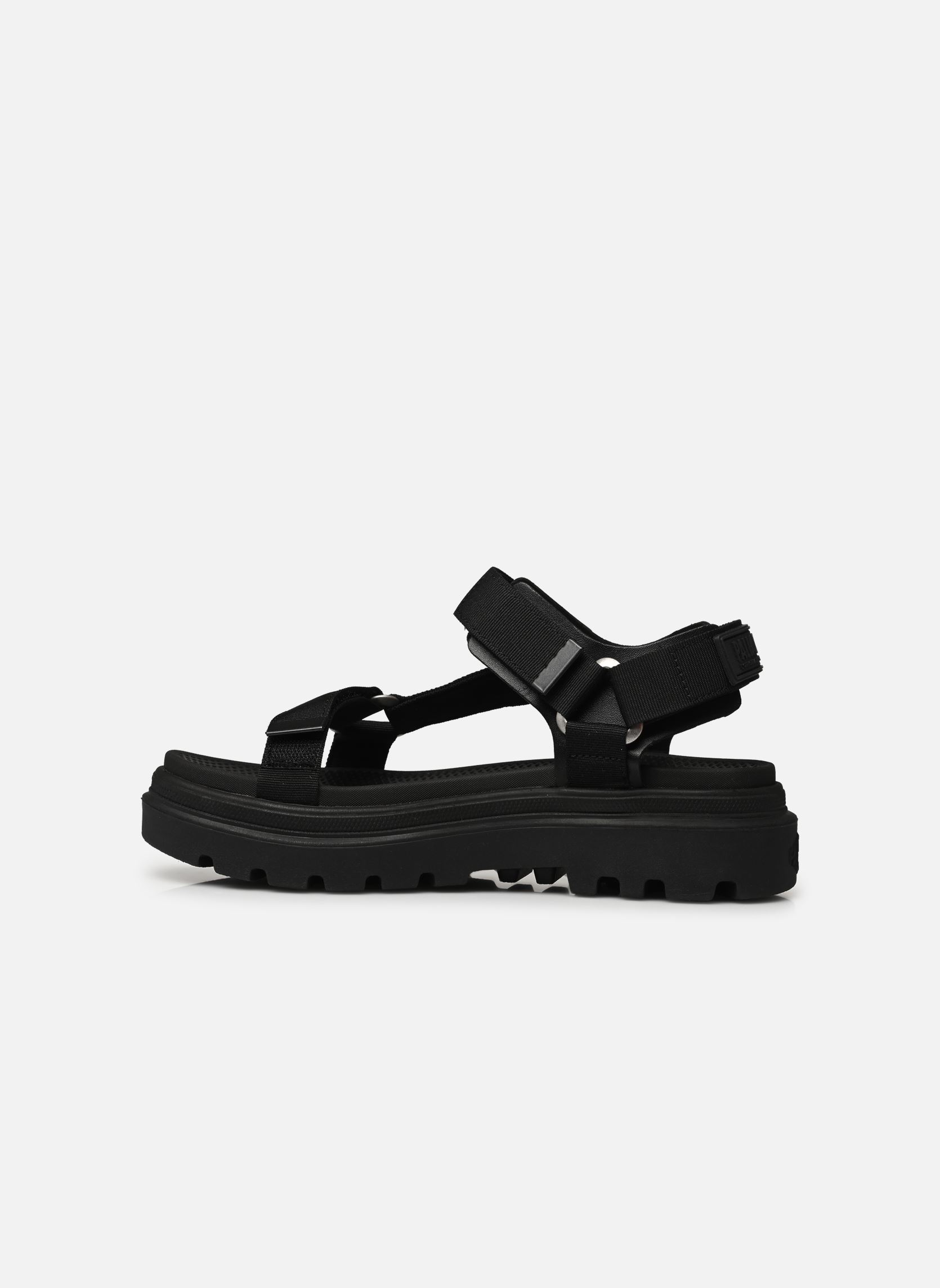 Keil- und Plateausandalen PALLACRUISE STRAP damen schwarz Palladium Keil- und Plateausandalen PALLACRUISE STRAP damen schwarz BLACK/BLACK