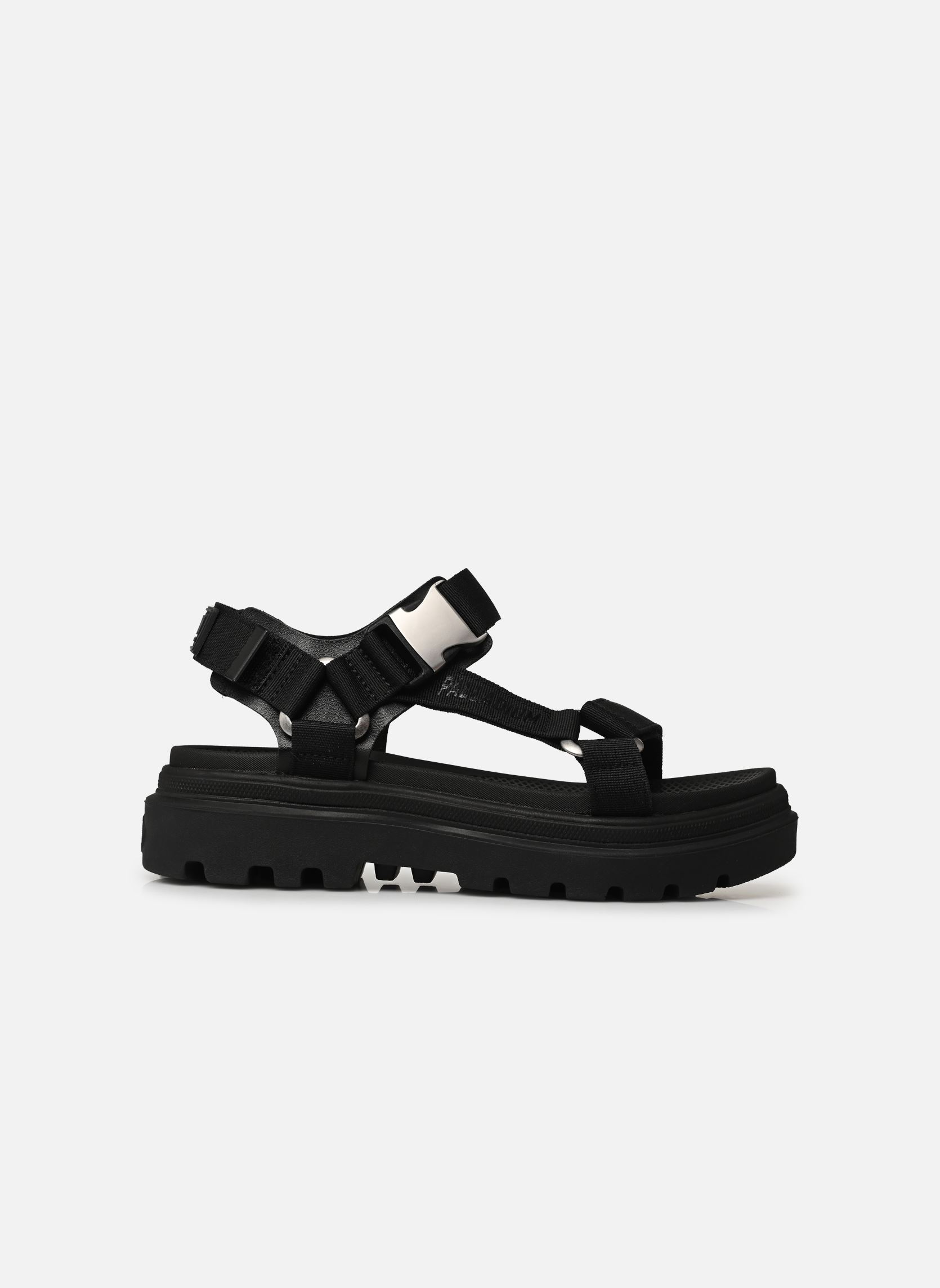 Keil- und Plateausandalen PALLACRUISE STRAP damen schwarz Palladium Keil- und Plateausandalen PALLACRUISE STRAP damen schwarz BLACK/BLACK