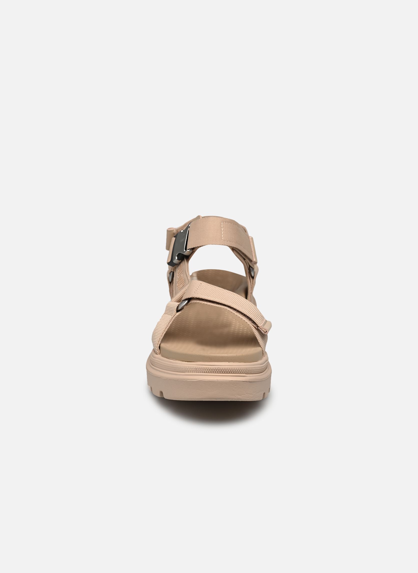 Sandales compensées et plateformes PALLACRUISE STRAP femme beige Palladium Sandales compensées et plateformes PALLACRUISE STRAP femme beige BEIGE TAN