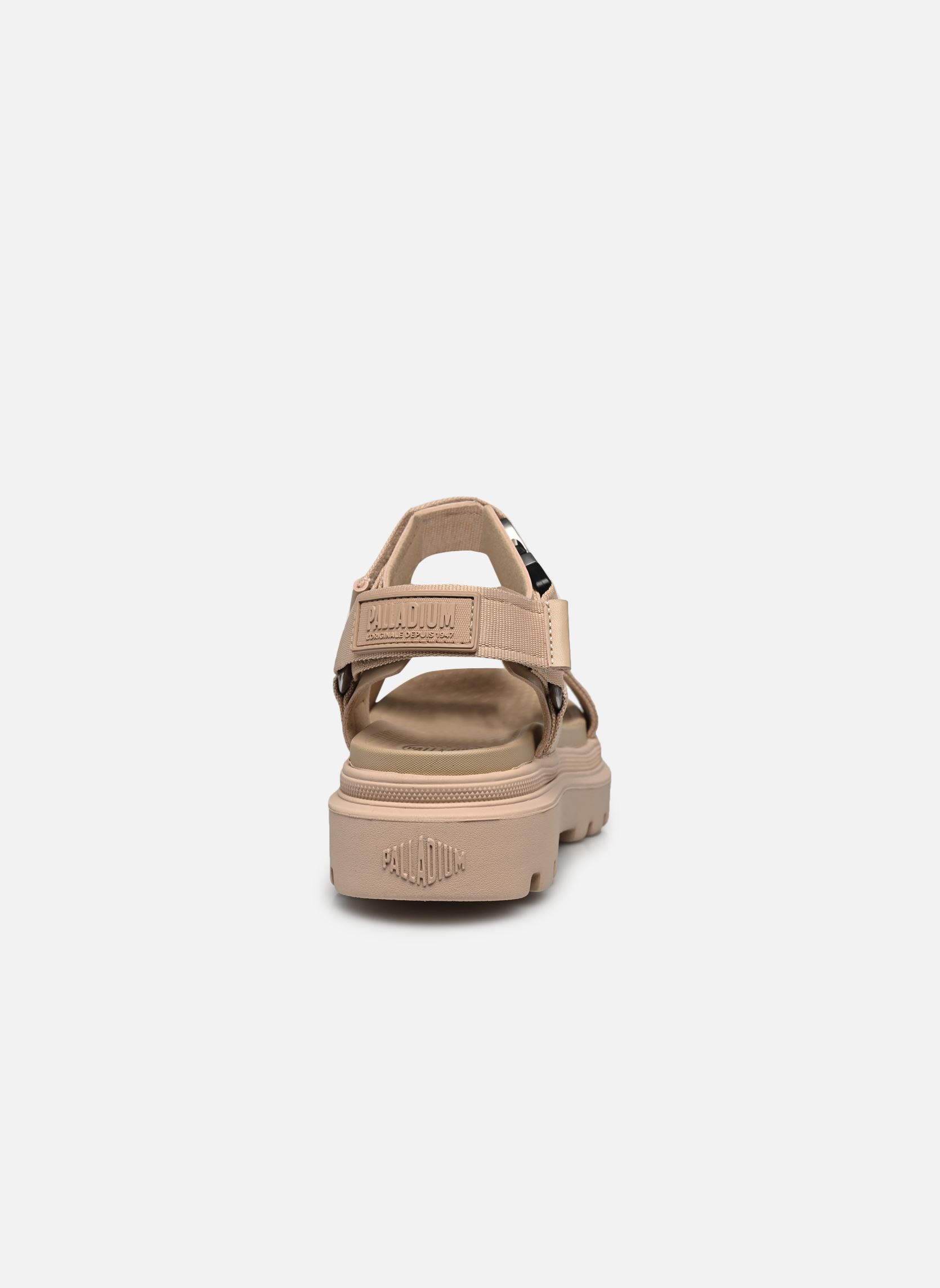 Sandales compensées et plateformes PALLACRUISE STRAP femme beige Palladium Sandales compensées et plateformes PALLACRUISE STRAP femme beige BEIGE TAN