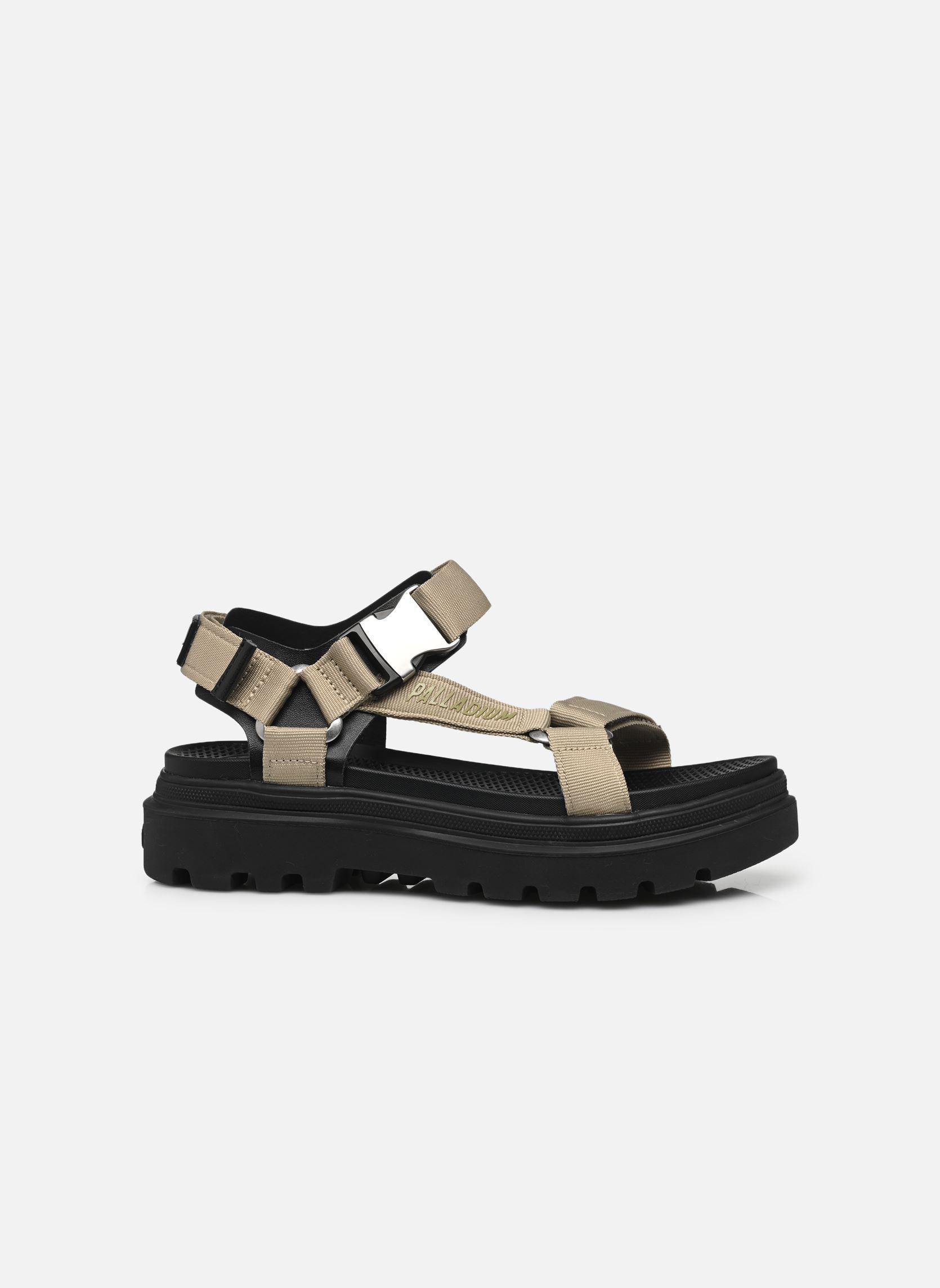 Sandali con zeppa e plateau PALLACRUISE STRAP donna verde Palladium Sandali con zeppa e plateau PALLACRUISE STRAP donna verde DUNE