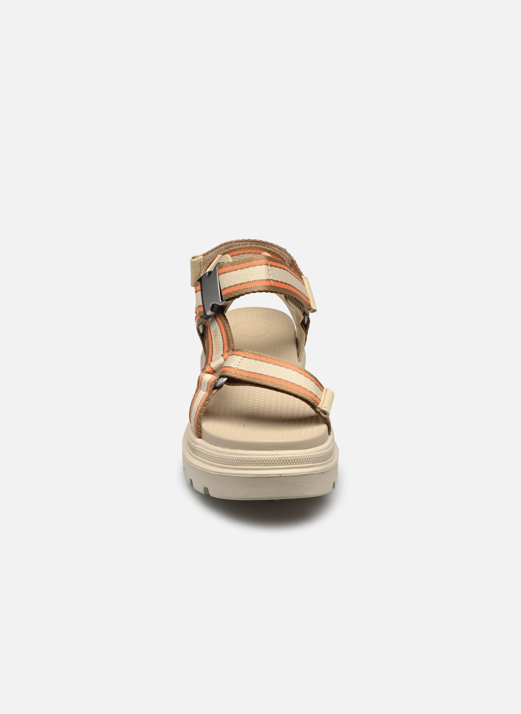 Keil- und Plateausandalen PALLACRUISE STRAP damen beige Palladium Keil- und Plateausandalen PALLACRUISE STRAP damen beige SAHARA MIX