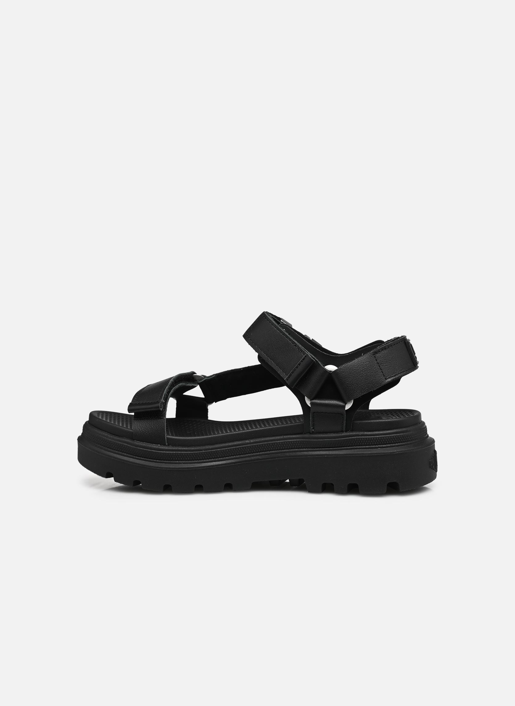 Sandalen met sleehak en plateau PALLACRUISE STRAP dames zwart Palladium Sandalen met sleehak en plateau PALLACRUISE STRAP dames zwart BLACK