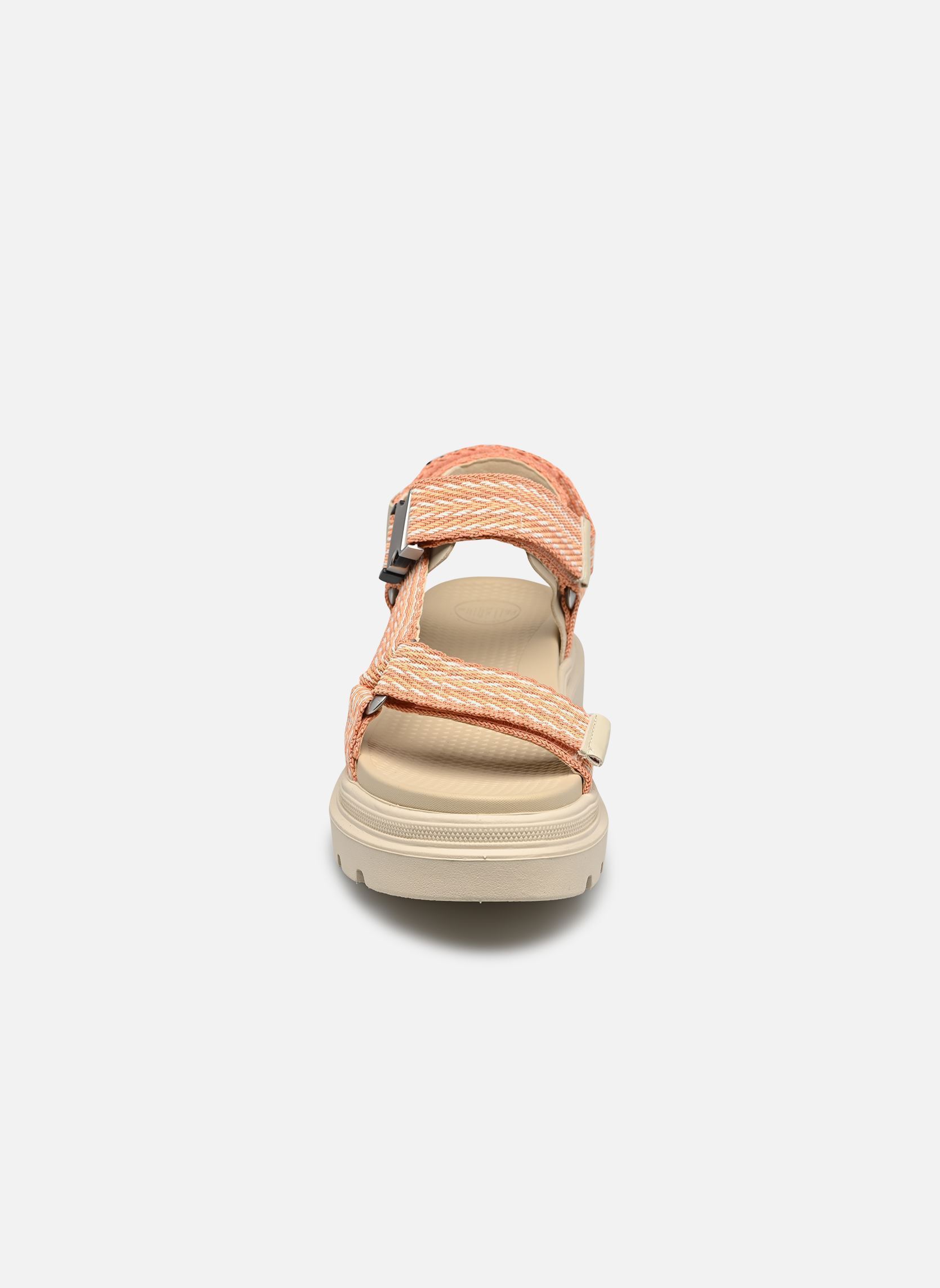 Sandalen met sleehak en plateau PALLACRUISE STRAP dames roze Palladium Sandalen met sleehak en plateau PALLACRUISE STRAP dames roze SAHARA