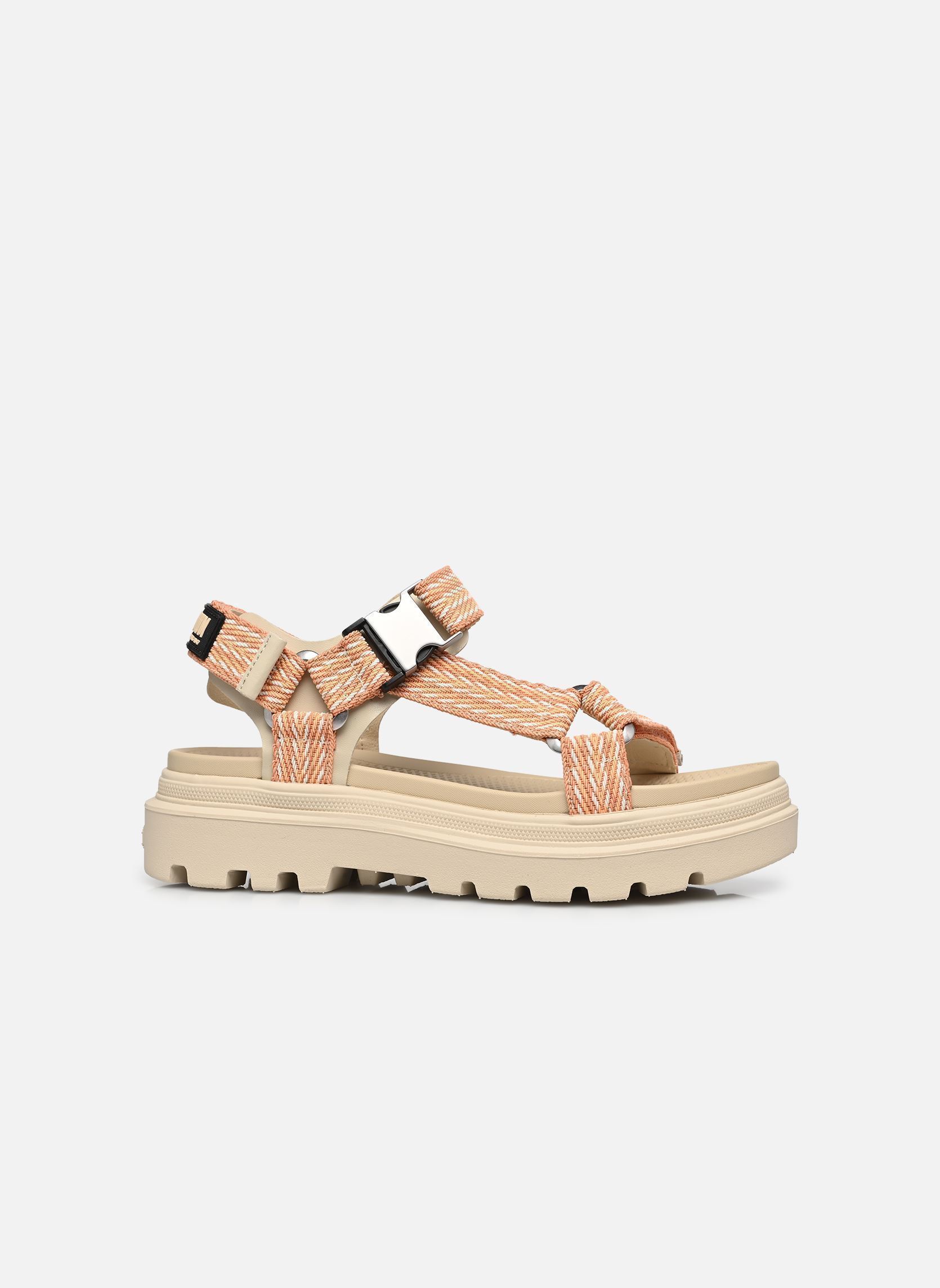 Sandalen met sleehak en plateau PALLACRUISE STRAP dames roze Palladium Sandalen met sleehak en plateau PALLACRUISE STRAP dames roze SAHARA