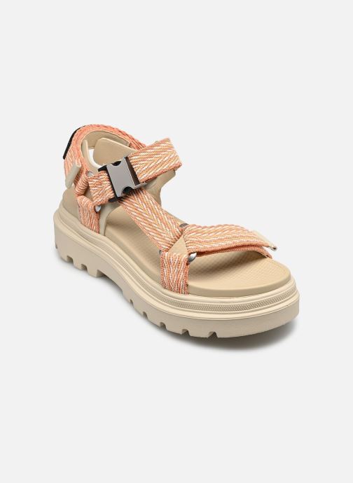 Palladium Sandalen met sleehak en plateau PALLACRUISE STRAP dames roze