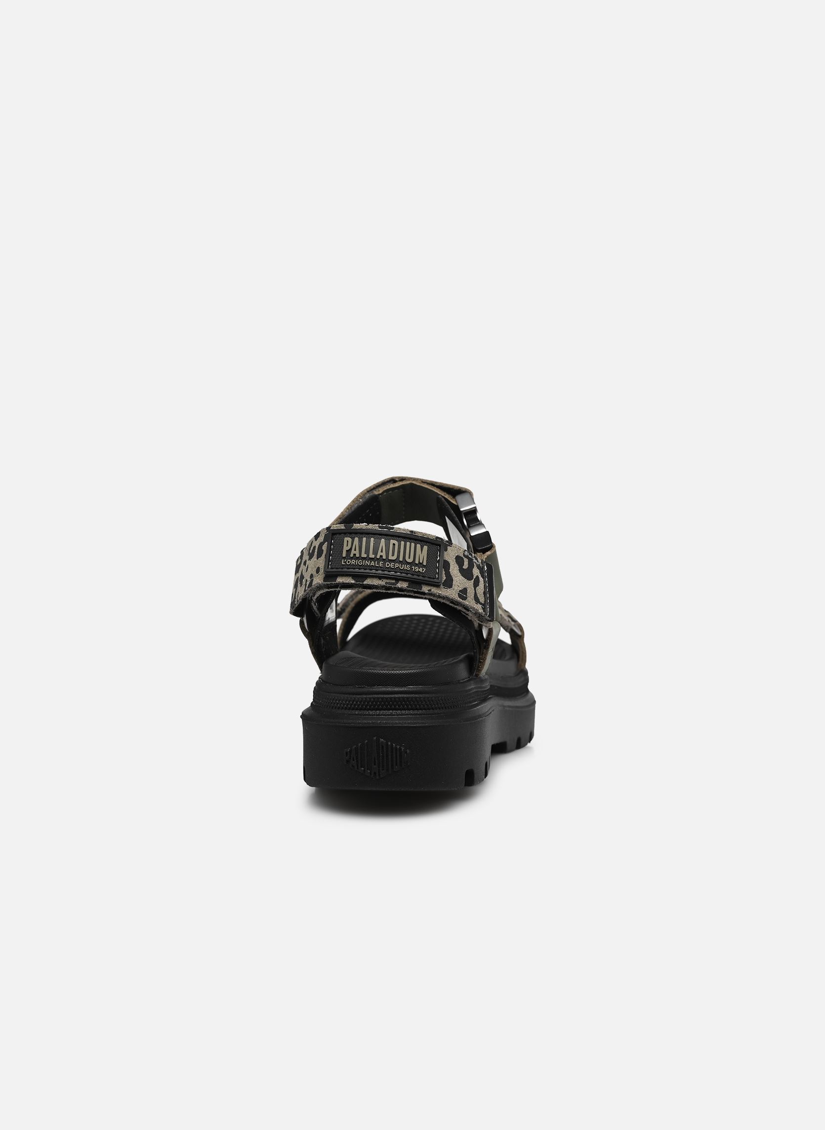 Sandalen met sleehak en plateau PALLACRUISE STRAP dames groen Palladium Sandalen met sleehak en plateau PALLACRUISE STRAP dames groen VETIVER