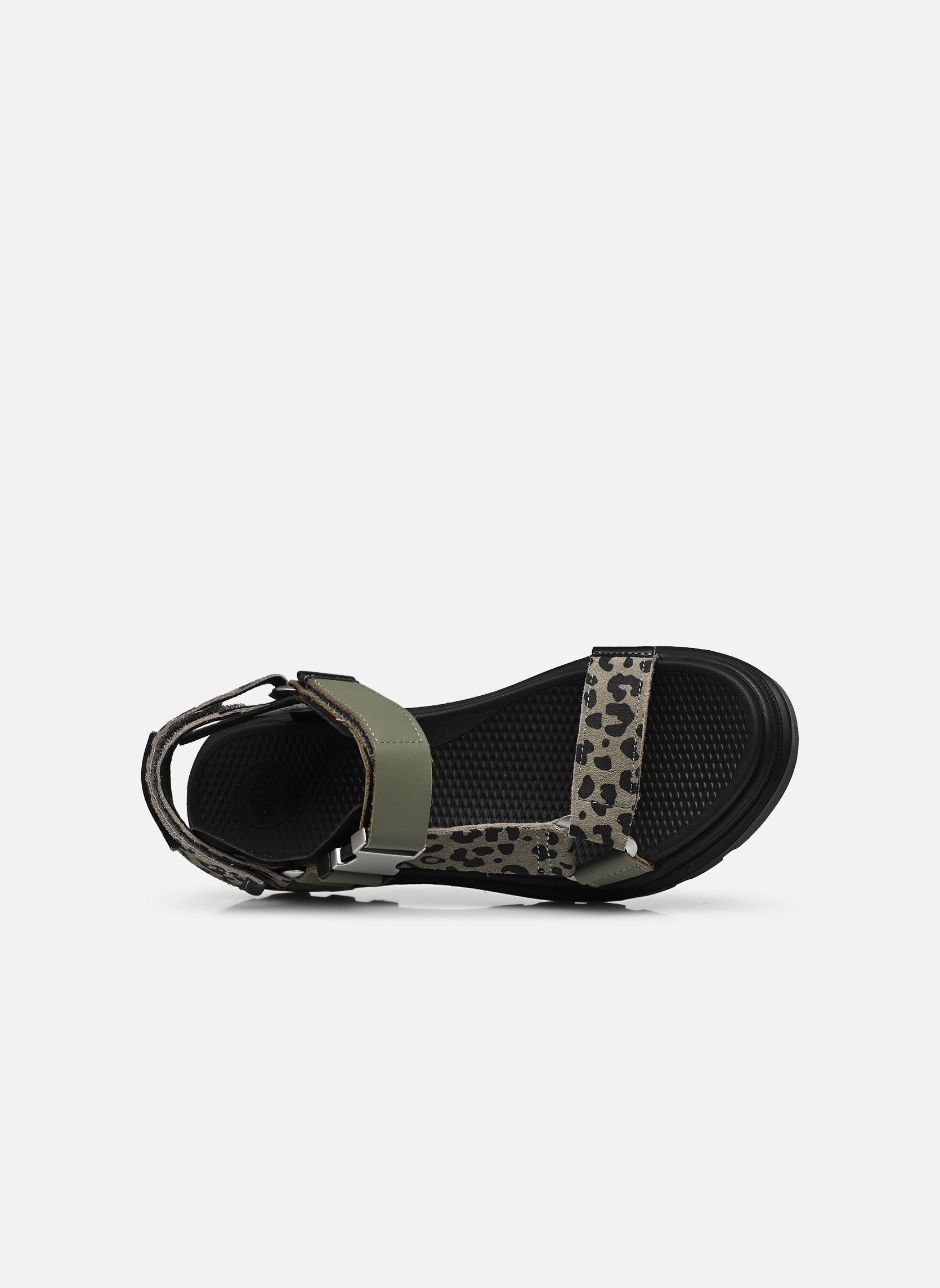 Sandalen met sleehak en plateau PALLACRUISE STRAP dames groen Palladium Sandalen met sleehak en plateau PALLACRUISE STRAP dames groen VETIVER