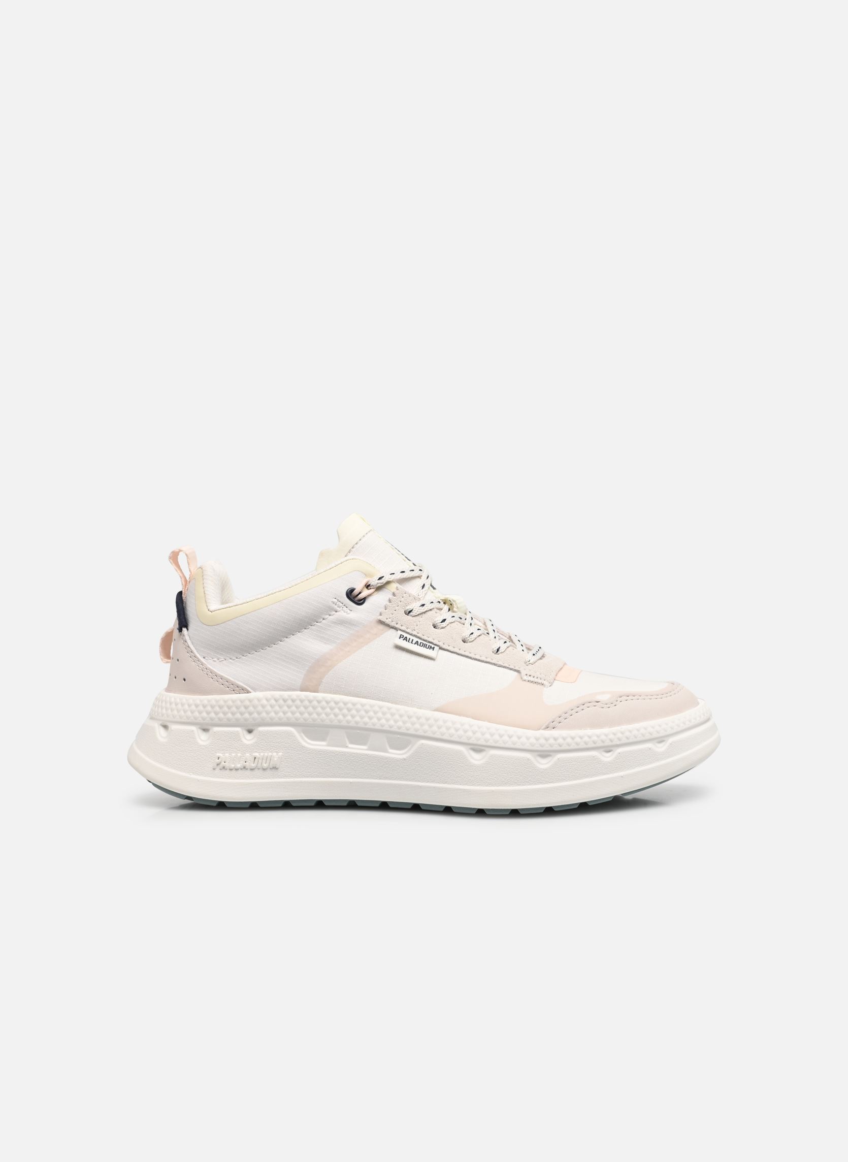 Baskets PALLA REVERSE LO femme blanc Palladium Baskets PALLA REVERSE LO femme blanc STAR WHT/STAR WHT