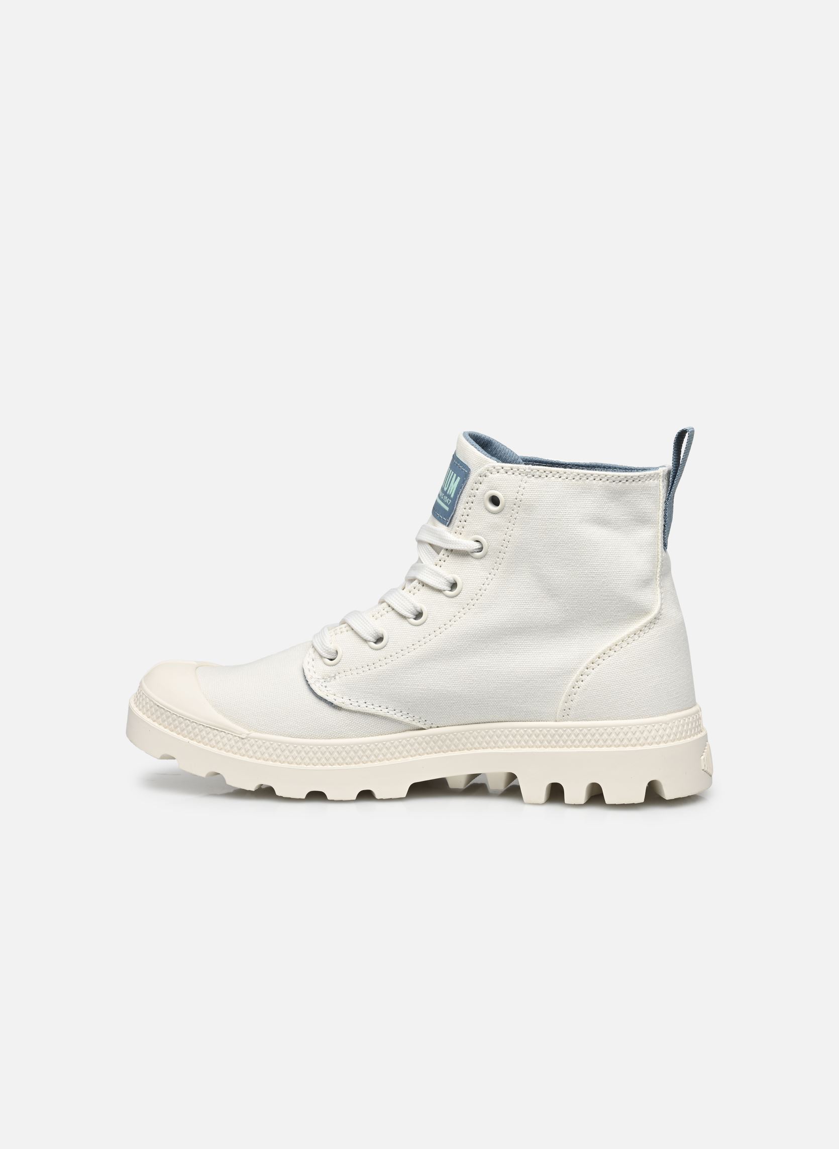 Botines con cordones PAMPA MONOPOP mujer blanco Palladium Botines con cordones PAMPA MONOPOP mujer blanco STAR WHITE