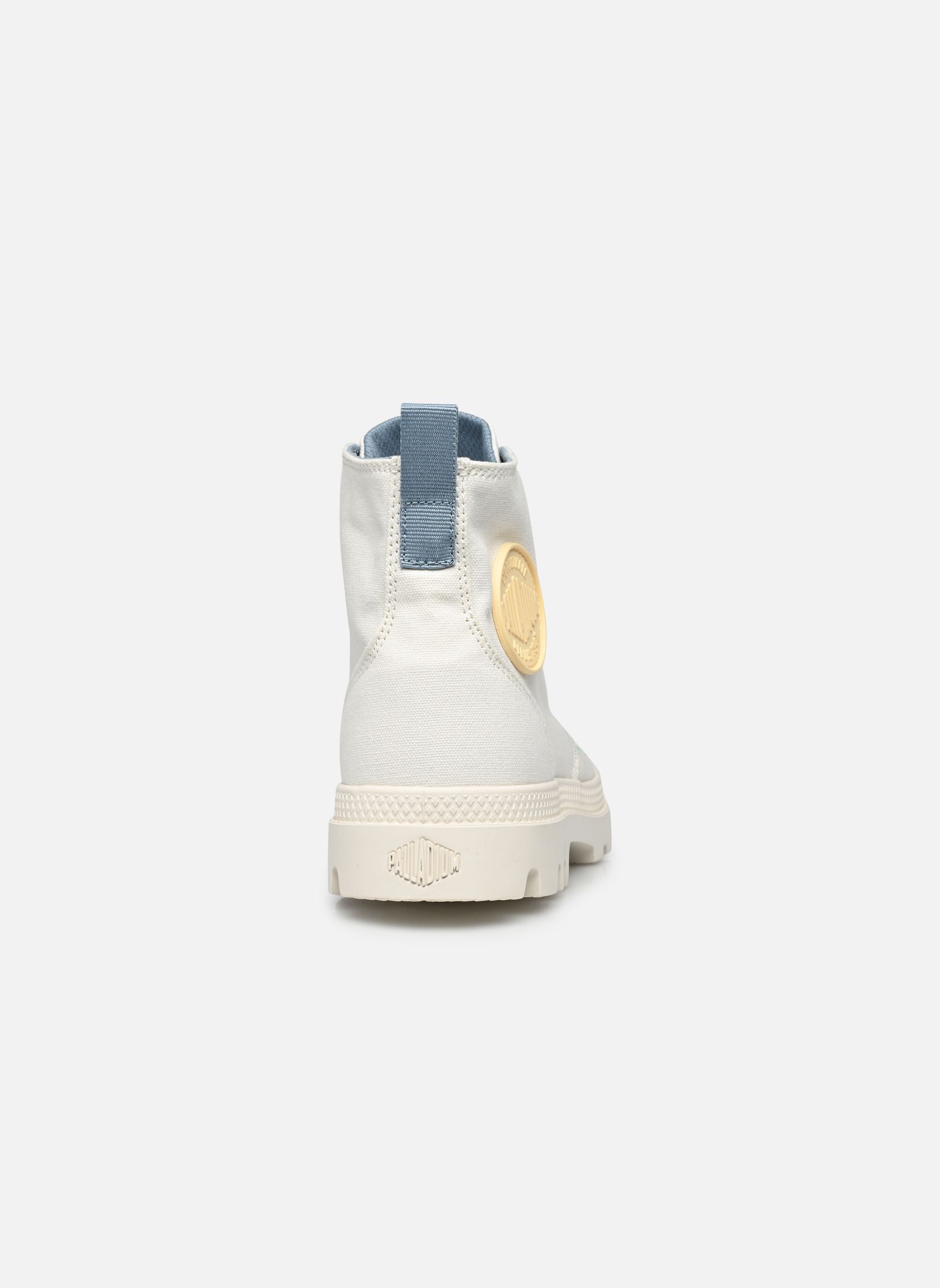 Botines con cordones PAMPA MONOPOP mujer blanco Palladium Botines con cordones PAMPA MONOPOP mujer blanco STAR WHITE