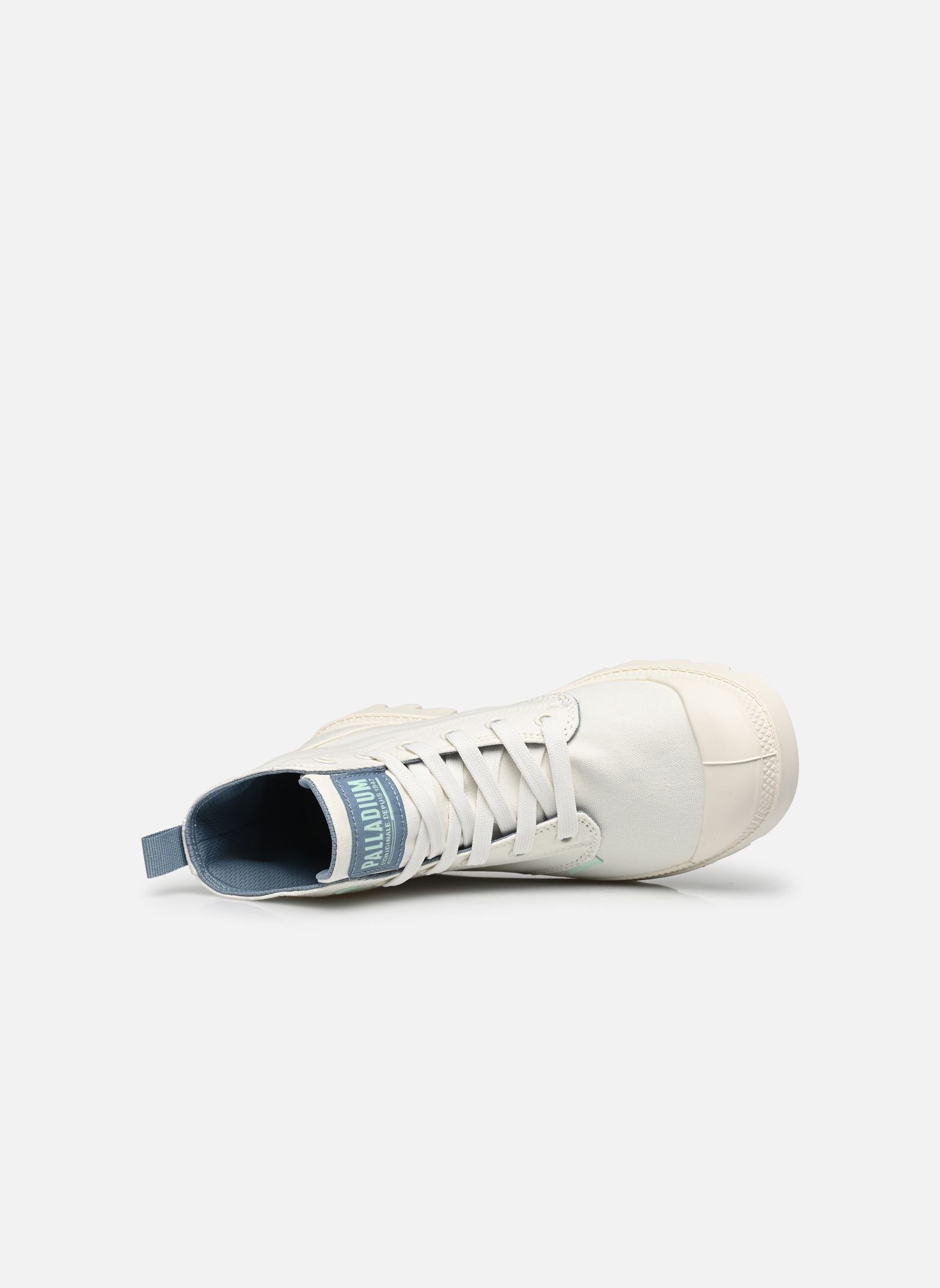 Botines con cordones PAMPA MONOPOP mujer blanco Palladium Botines con cordones PAMPA MONOPOP mujer blanco STAR WHITE