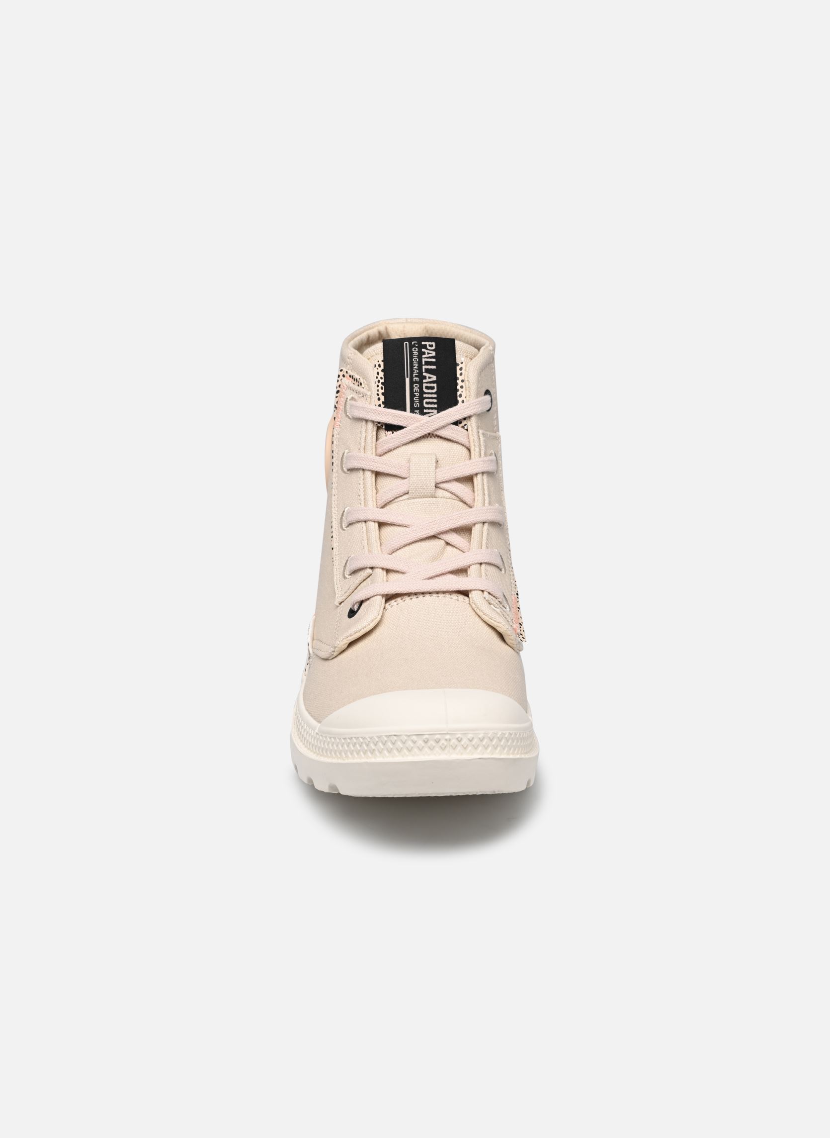 Leinen-Sneaker PAMPA UNDERLAYER damen beige Palladium Leinen-Sneaker PAMPA UNDERLAYER damen beige SAND