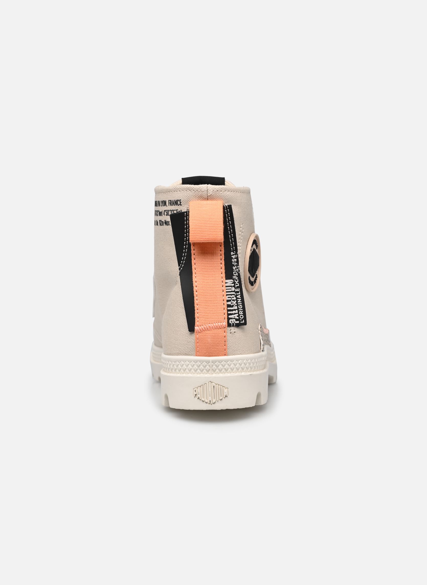 Leinen-Sneaker PAMPA UNDERLAYER damen beige Palladium Leinen-Sneaker PAMPA UNDERLAYER damen beige SAND