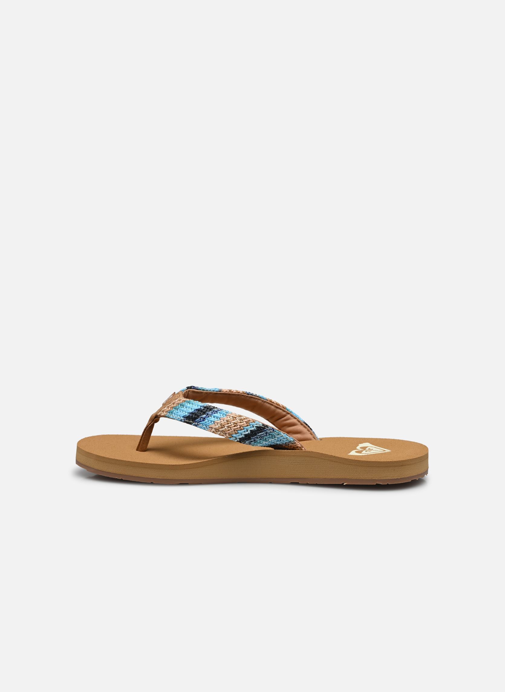 Tongs PORTO RAFFIA II femme multicolore Roxy Tongs PORTO RAFFIA II femme multicolore Blue Depths