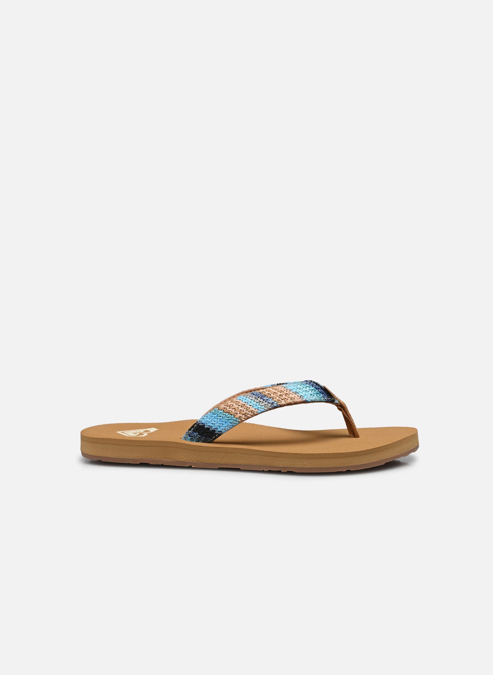 Tongs PORTO RAFFIA II femme multicolore Roxy Tongs PORTO RAFFIA II femme multicolore Blue Depths