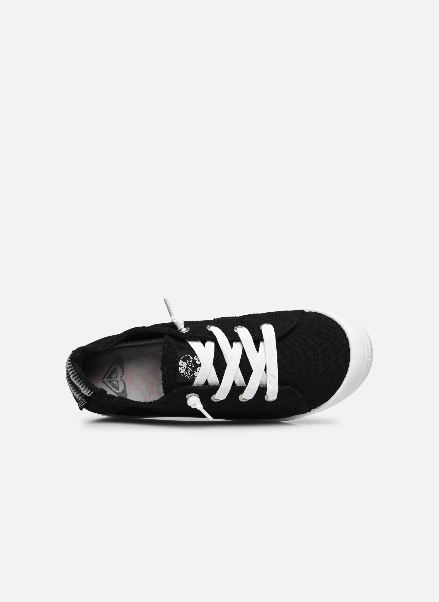 Baskets toile BAYSHORE PLUS femme noir Roxy Baskets toile BAYSHORE PLUS femme noir Black