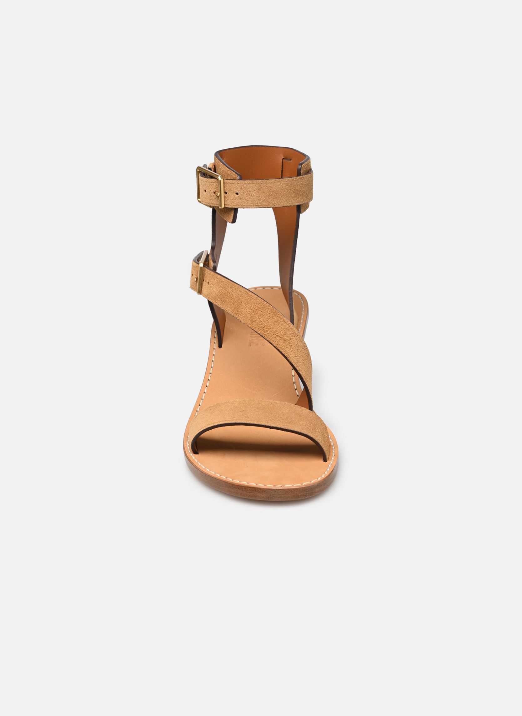 Sandales Cecillia Caprese Sandal Suede femme marron Zadig & Voltaire Sandales Cecillia Caprese Sandal Suede femme marron Folk