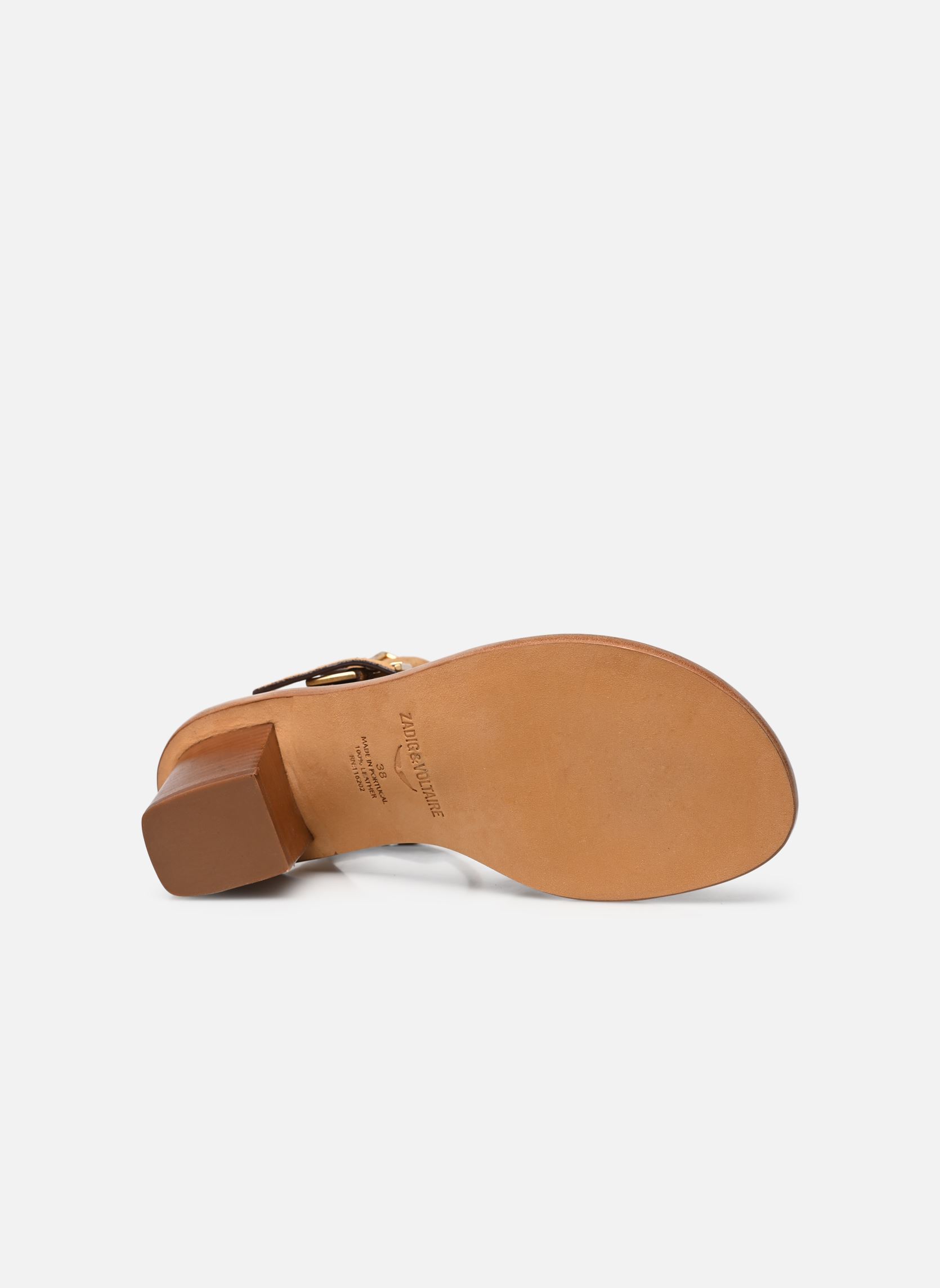 Sandales Cecillia Caprese Sandal Suede femme marron Zadig & Voltaire Sandales Cecillia Caprese Sandal Suede femme marron Folk