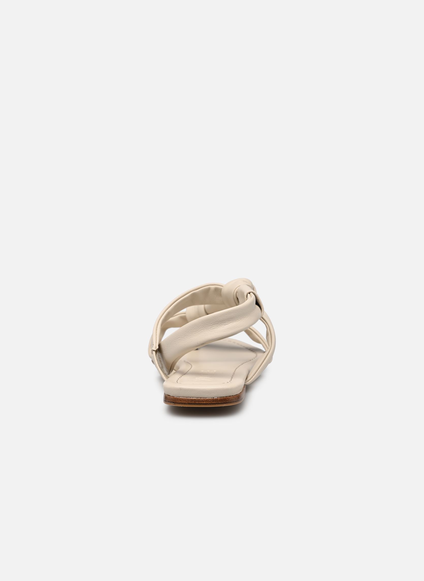 Sandali piatti Forget Me Knot Flat Smooth Lam donna beige Zadig & Voltaire Sandali piatti Forget Me Knot Flat Smooth Lam donna beige Flash