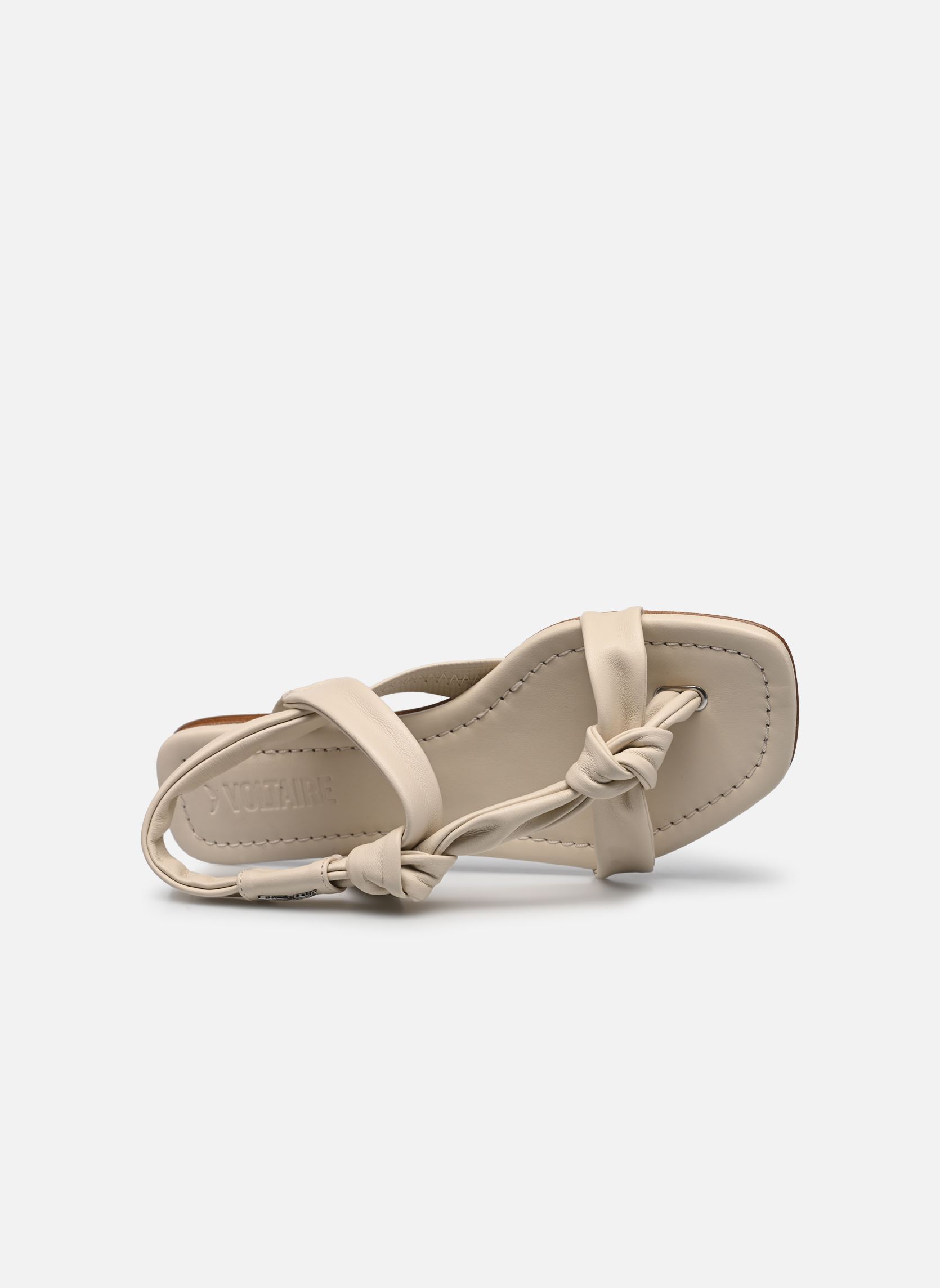 Sandali piatti Forget Me Knot Flat Smooth Lam donna beige Zadig & Voltaire Sandali piatti Forget Me Knot Flat Smooth Lam donna beige Flash