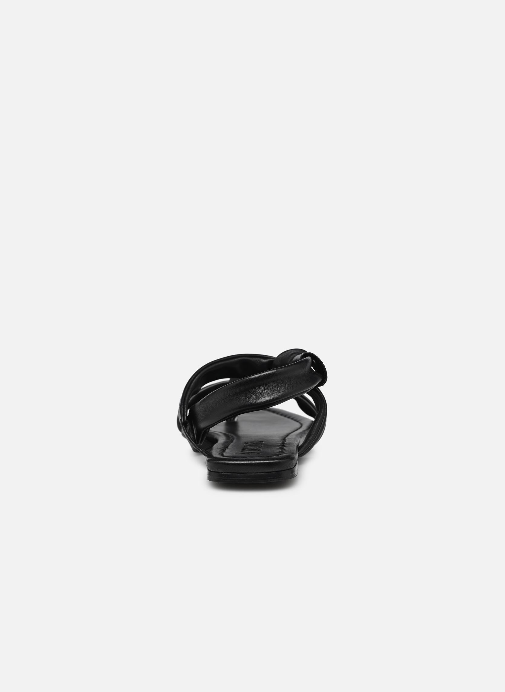 Sandales plates Forget Me Knot Flat Smooth Lam femme noir Zadig & Voltaire Sandales plates Forget Me Knot Flat Smooth Lam femme noir Noir