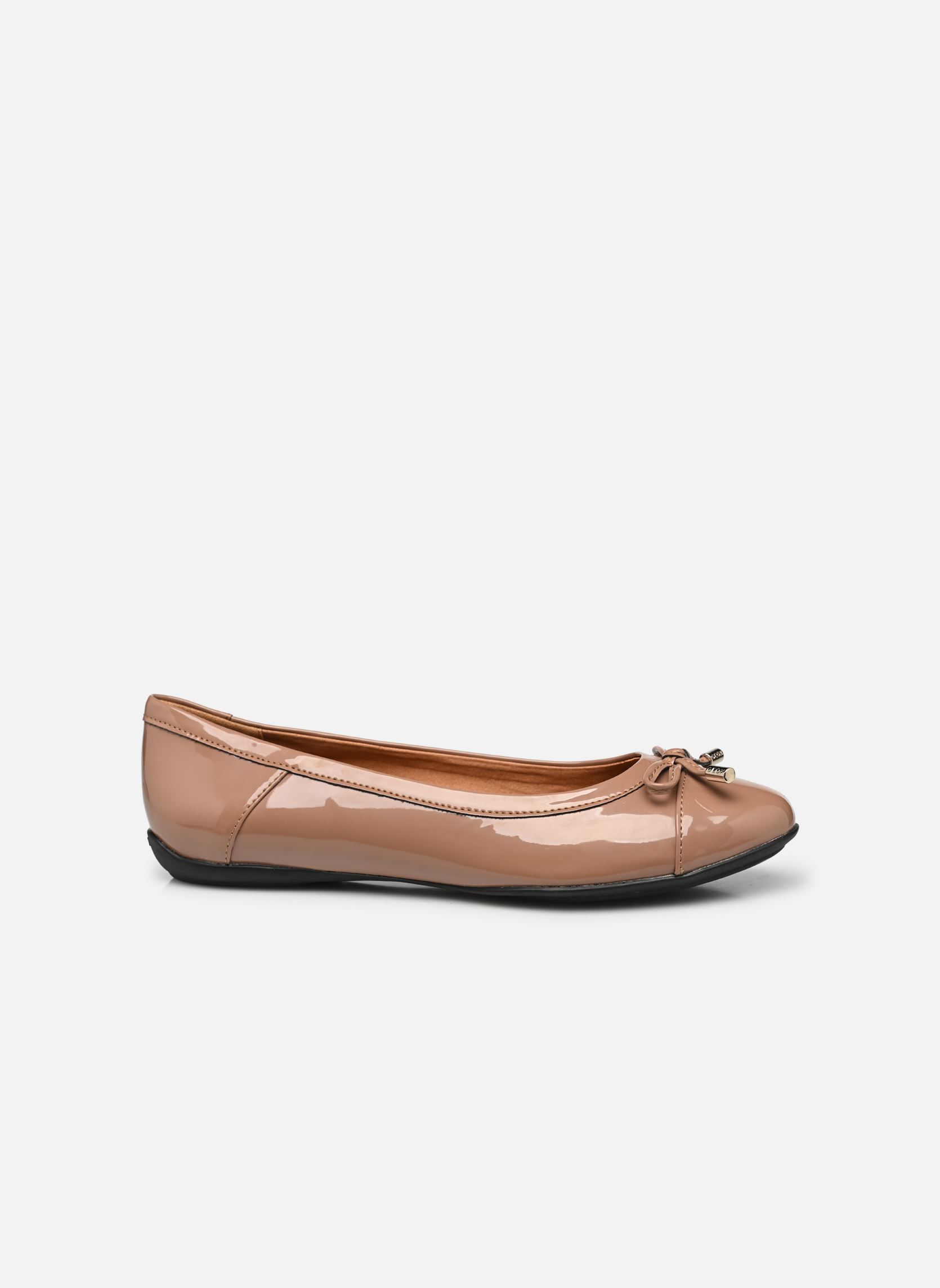 Geox Mädchen D Charlene Ballet Flats - Bequeme Ballerinas Aus Synthetik