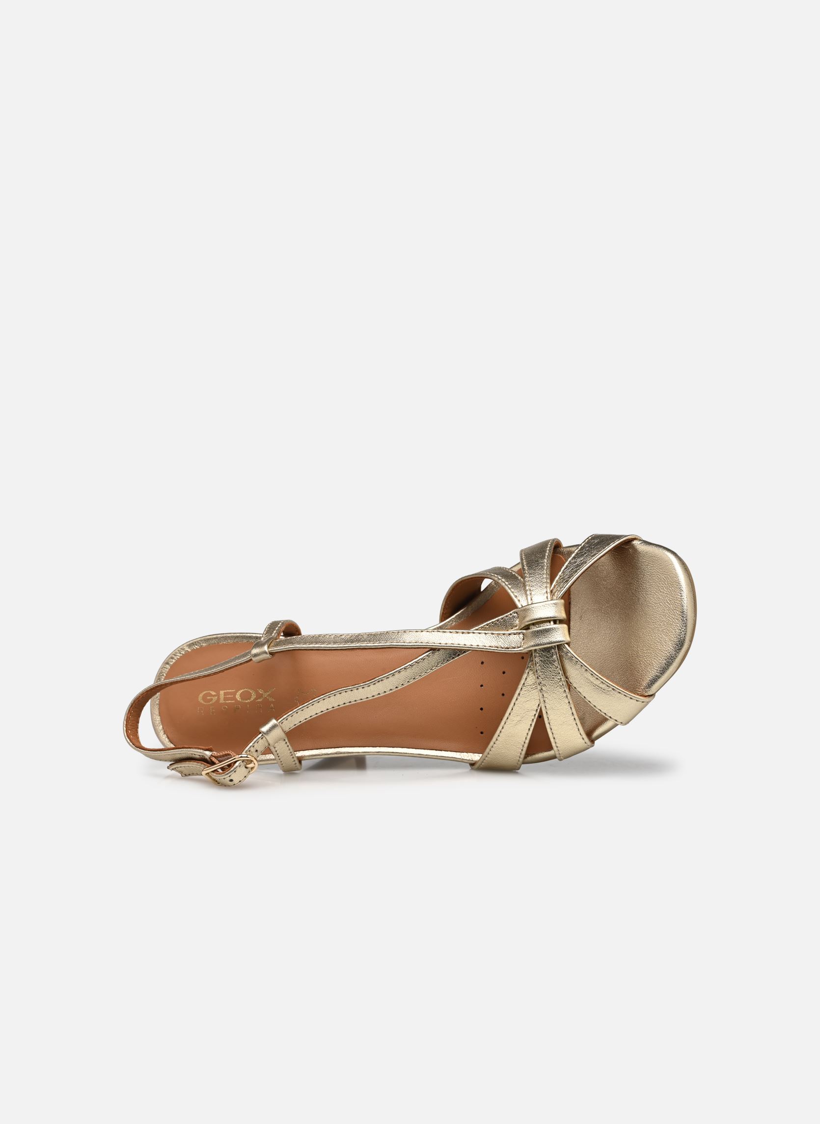 Keil- und Plateausandalen D ERAKLIA R 80 C damen gold und bronze Geox Keil- und Plateausandalen D ERAKLIA R 80 C damen gold und bronze OR PÂLE