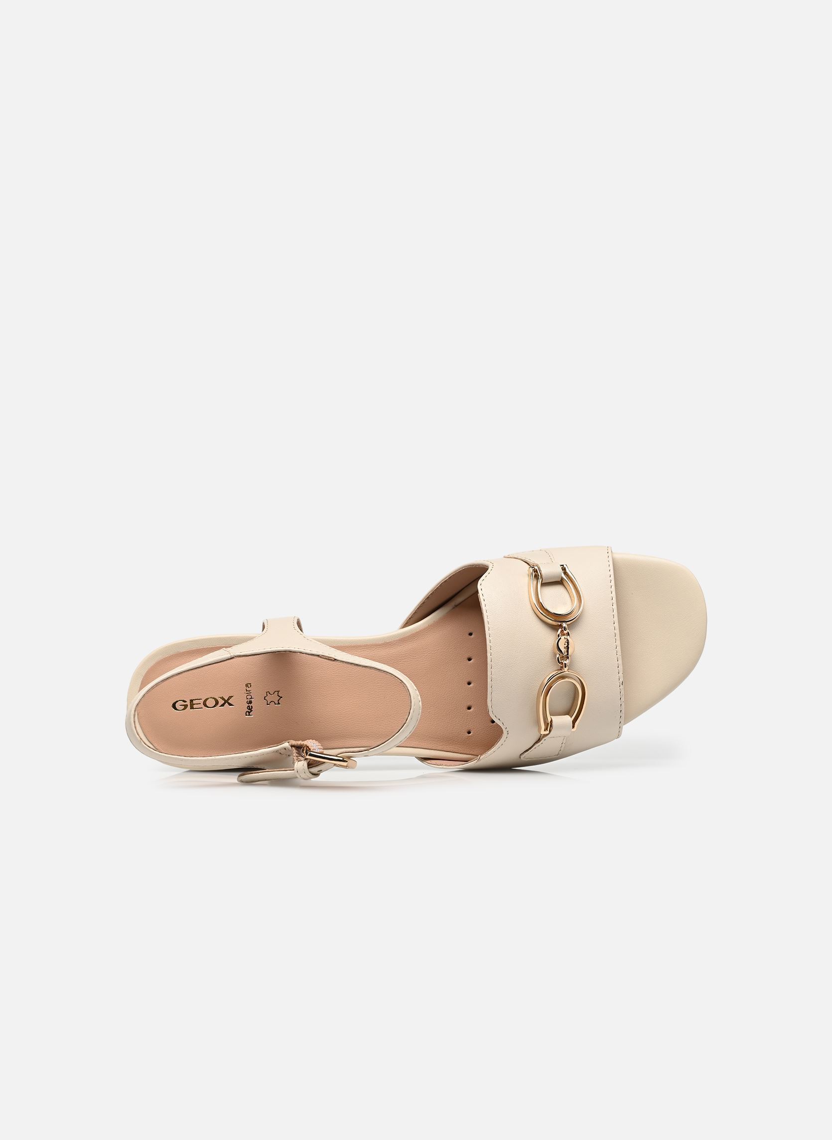 Sandalen D NEW ERAKLIA 50 A damen weiß Geox Sandalen D NEW ERAKLIA 50 A damen weiß Papyrus