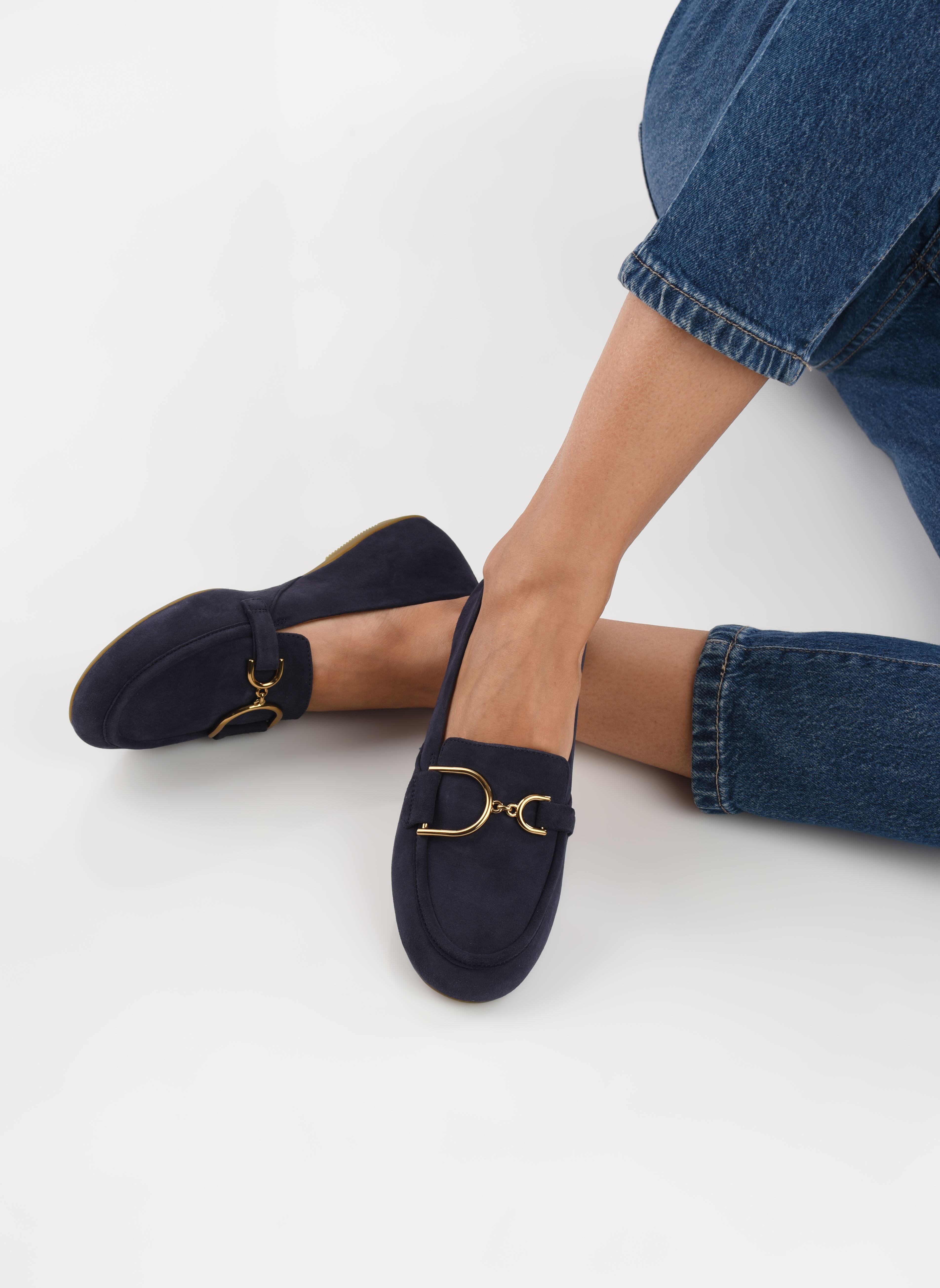 Loafer D PALMARIA J damen blau Geox Loafer D PALMARIA J damen blau Bleu marine