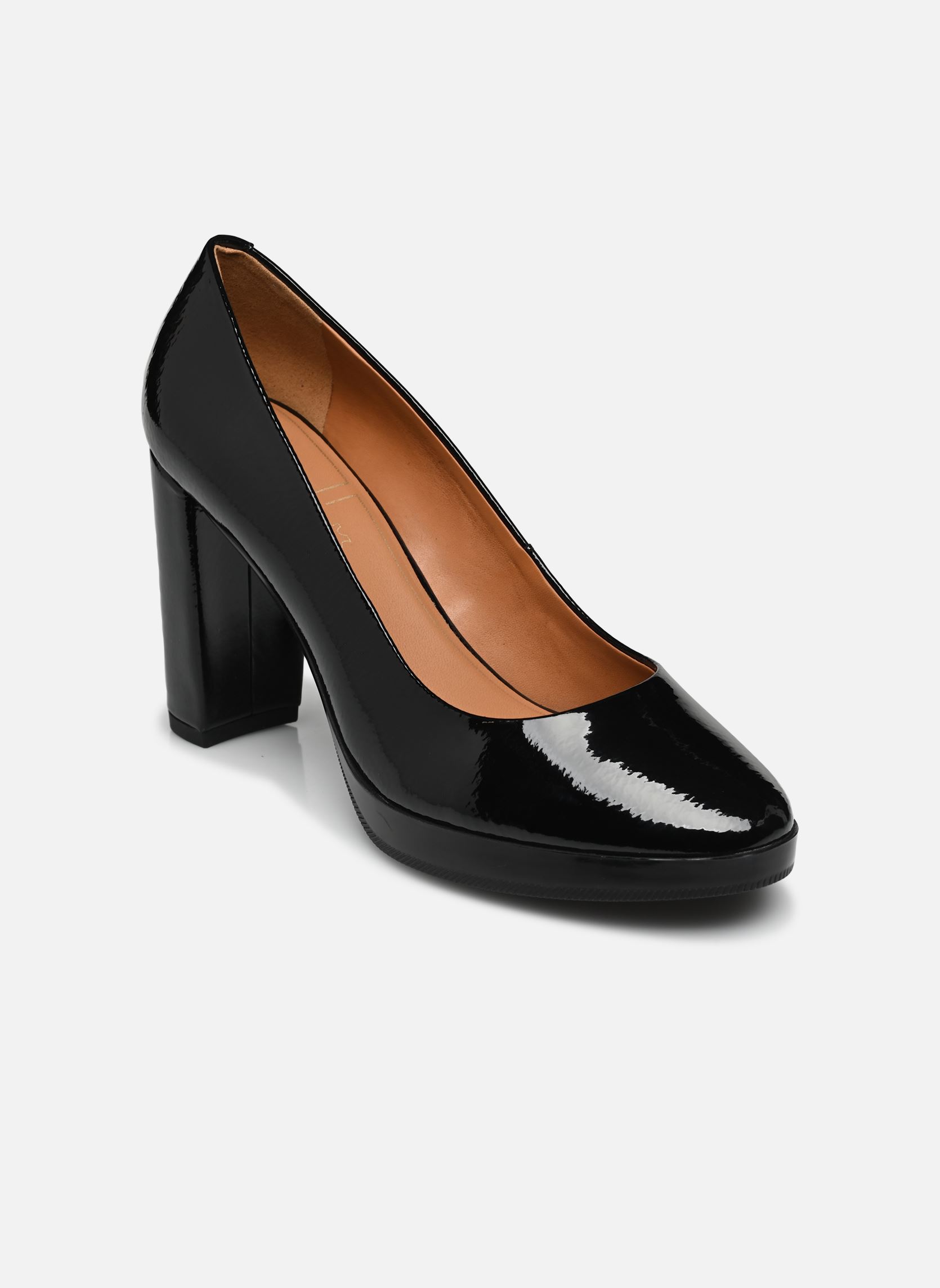 Escarpins Geox Respira à Talons Carrés Noir - Taille 37 EU, Occasion Très Bon état