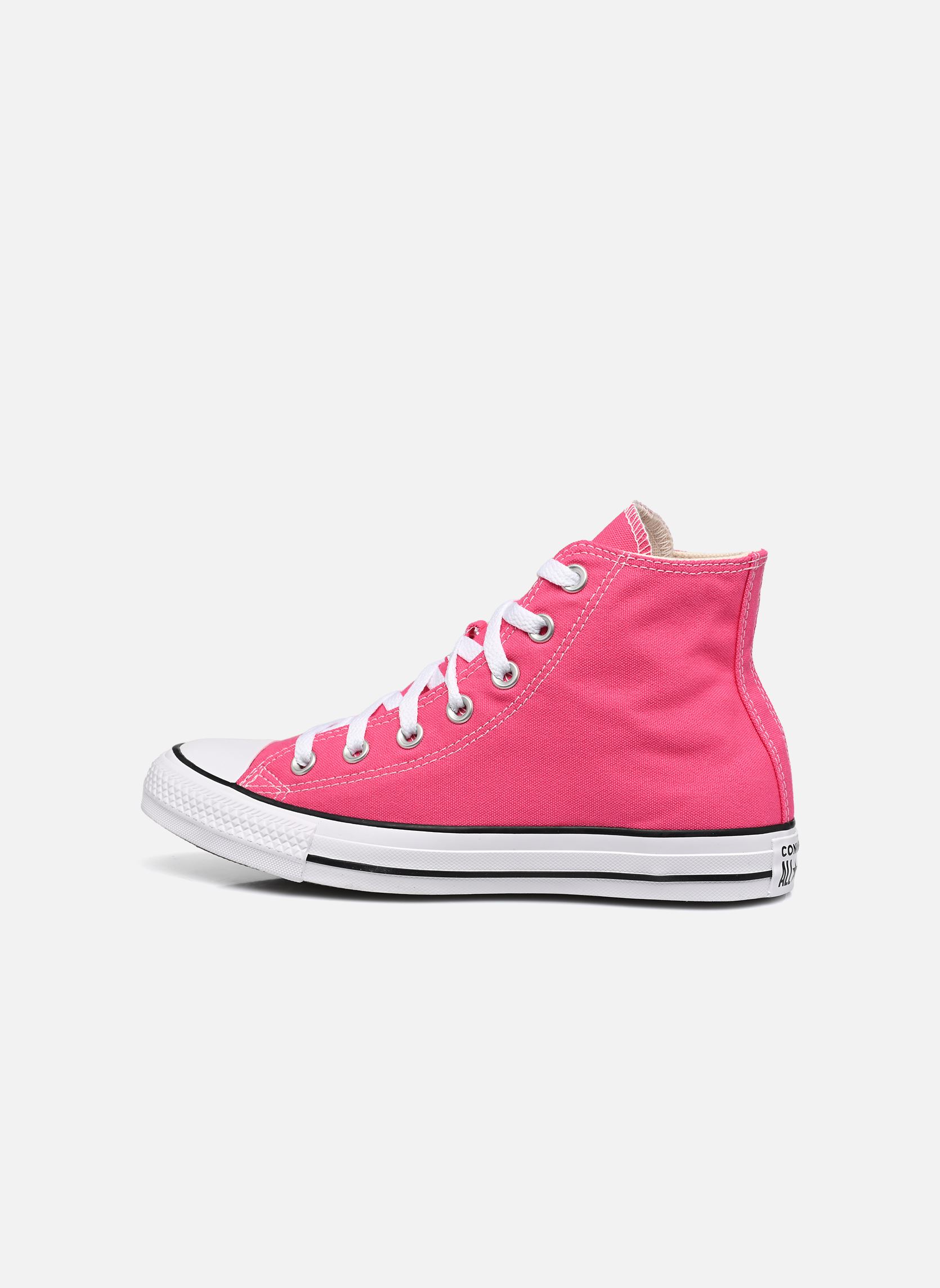 Leinen-Sneaker Chuck Taylor All Star Classic Seasonal C damen rosa Converse Leinen-Sneaker Chuck Taylor All Star Classic Seasonal C damen rosa CHAOS FUCHSIA