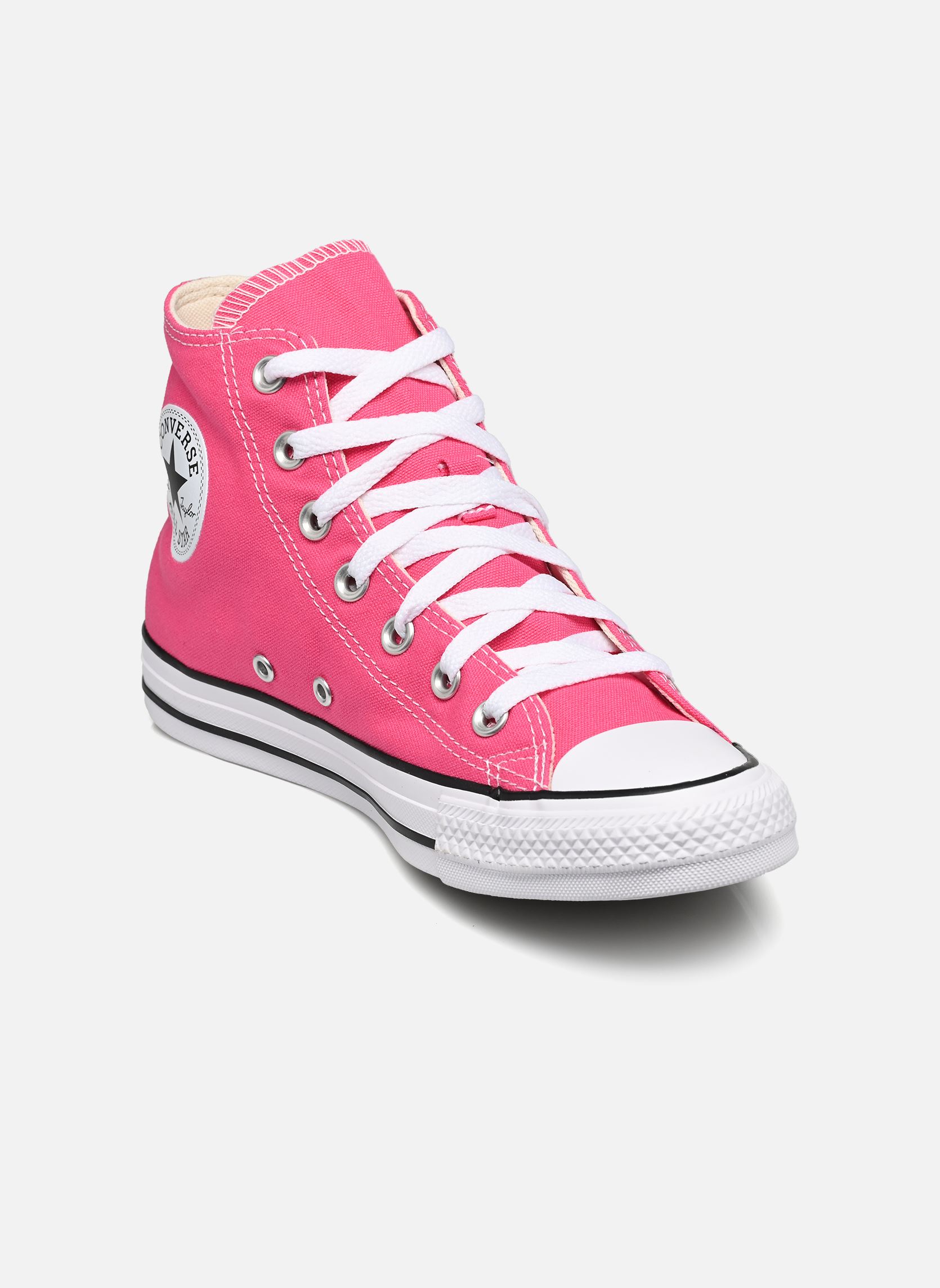 Leinen-Sneaker Chuck Taylor All Star Classic Seasonal C damen rosa Converse Leinen-Sneaker Chuck Taylor All Star Classic Seasonal C damen rosa CHAOS FUCHSIA