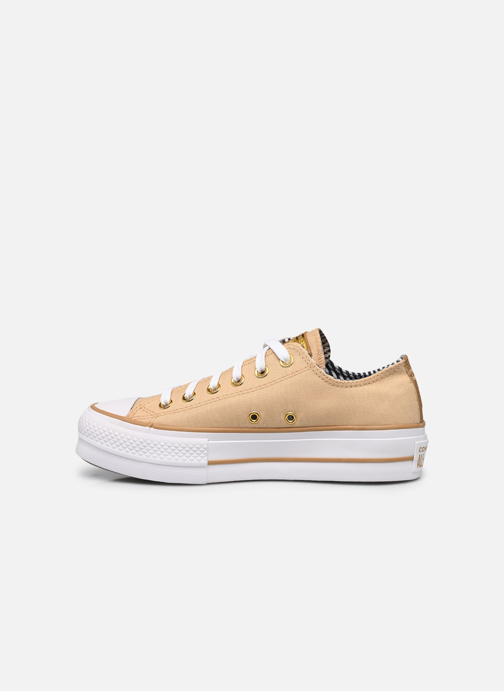 Leinen-Sneaker Chuck Taylor All Star Lift Play On Fashi damen gelb Converse Leinen-Sneaker Chuck Taylor All Star Lift Play On Fashi damen gelb UTILITY SUNFLOWER