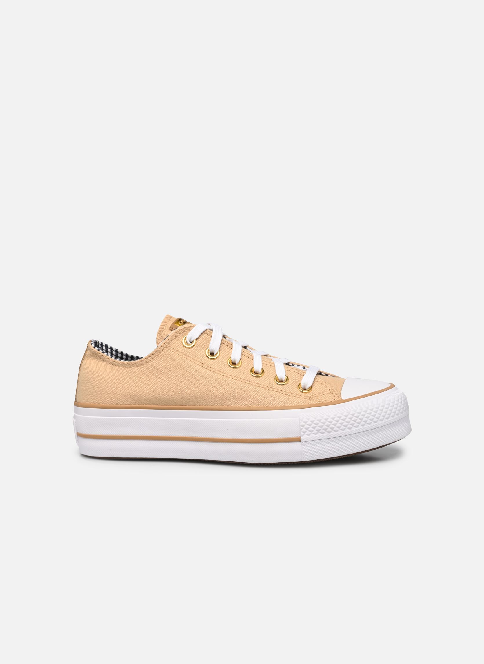 Leinen-Sneaker Chuck Taylor All Star Lift Play On Fashi damen gelb Converse Leinen-Sneaker Chuck Taylor All Star Lift Play On Fashi damen gelb UTILITY SUNFLOWER