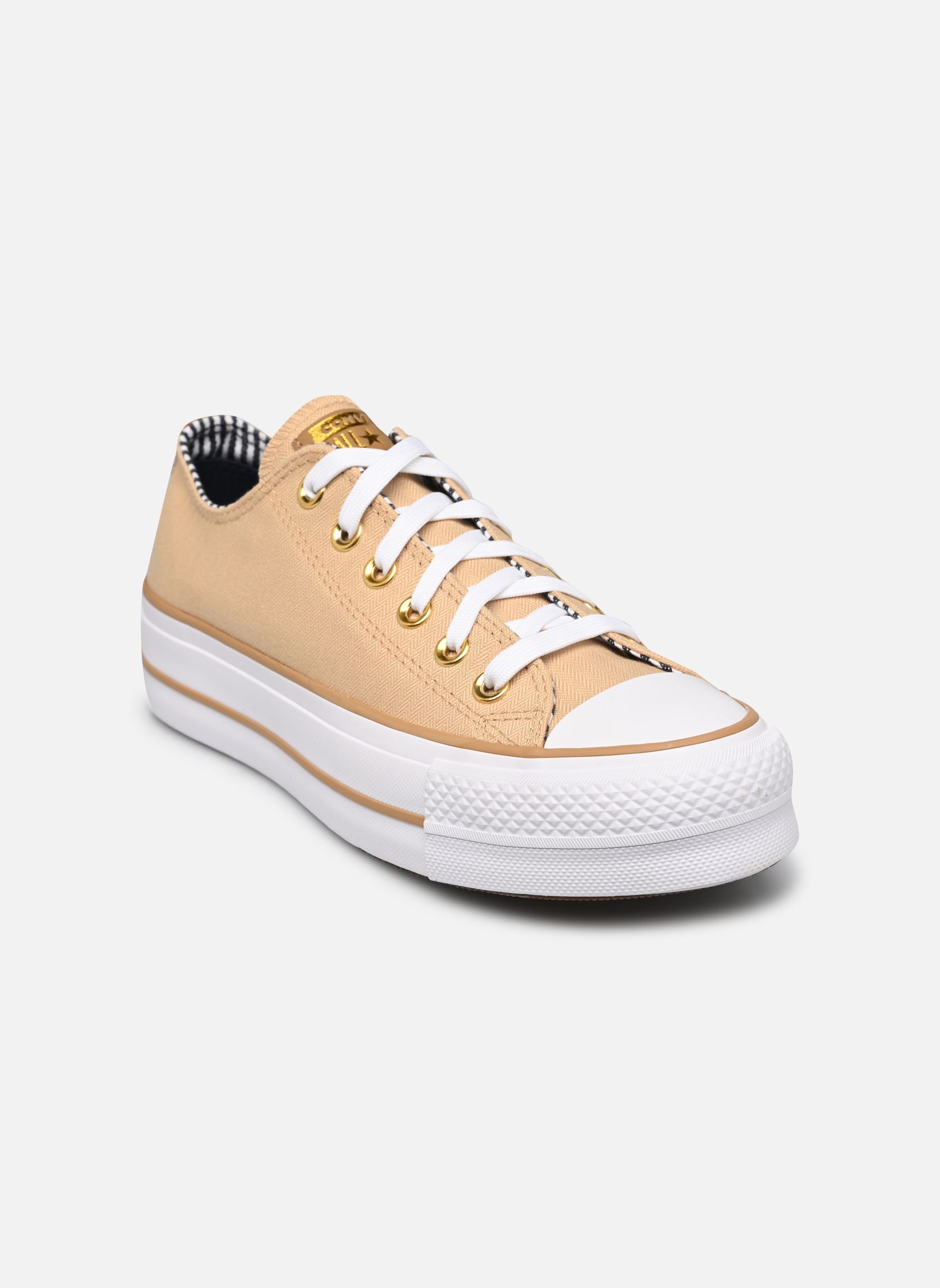 Leinen-Sneaker Chuck Taylor All Star Lift Play On Fashi damen gelb Converse Leinen-Sneaker Chuck Taylor All Star Lift Play On Fashi damen gelb UTILITY SUNFLOWER