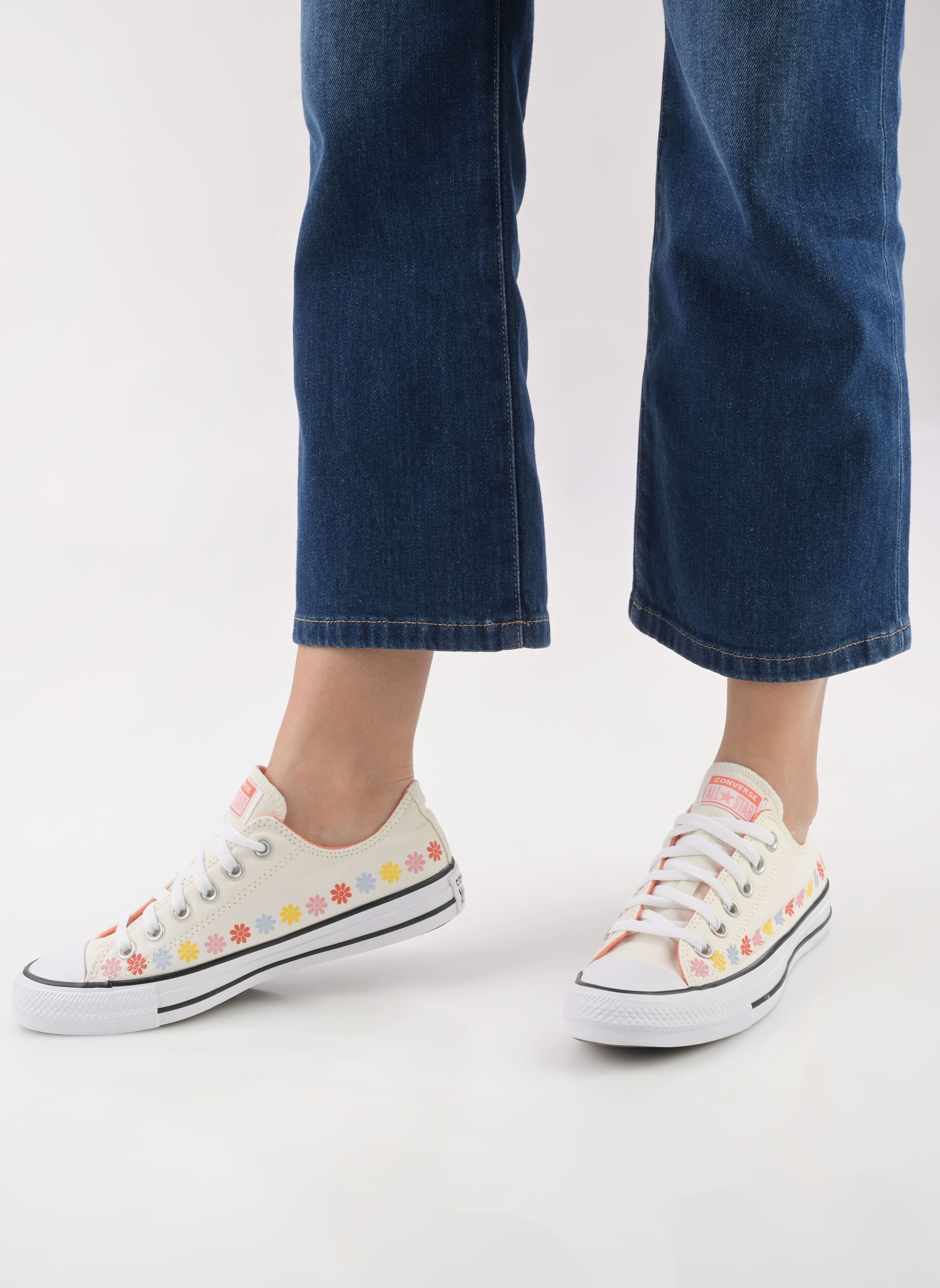 Print sneakers Chuck Taylor All Star Nature In Bloom Ox dames wit Converse Print sneakers Chuck Taylor All Star Nature In Bloom Ox dames wit EGRET