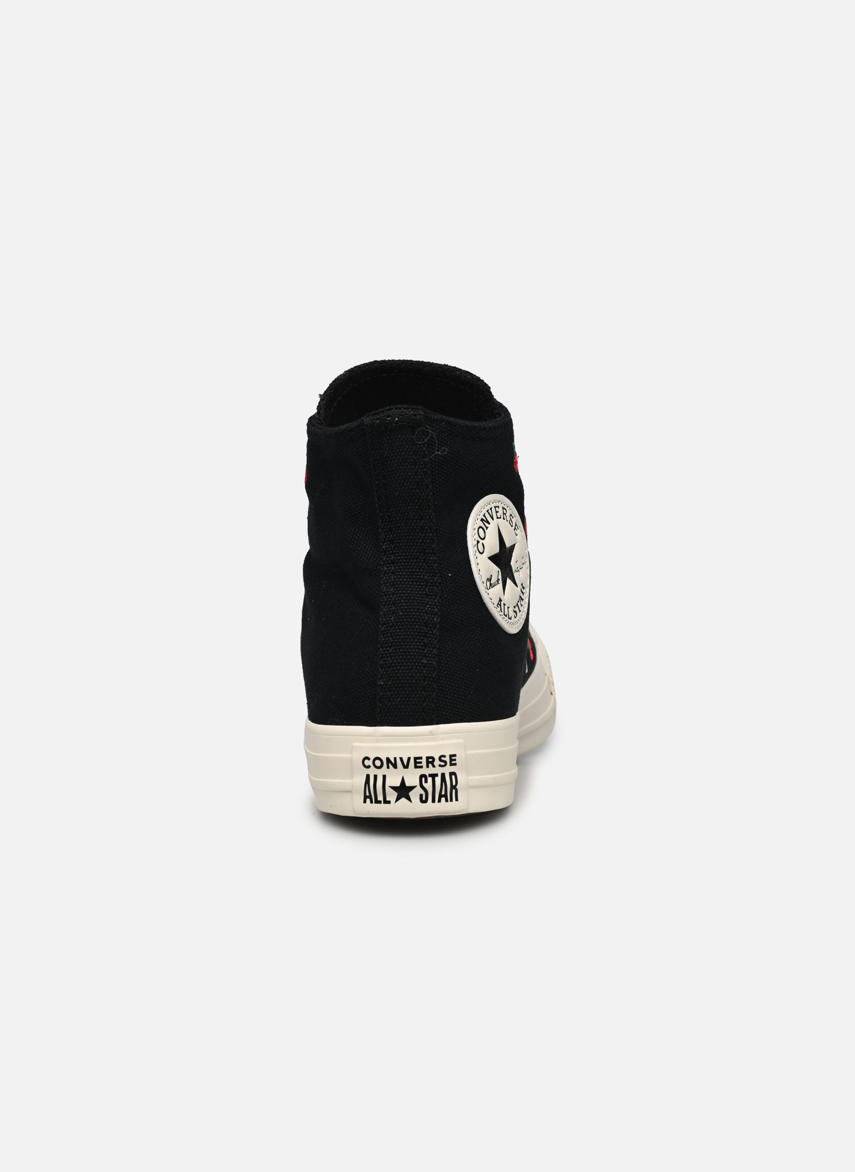 Leinen-Sneaker Chuck Taylor All Star Cherry On Hi W damen schwarz Converse Leinen-Sneaker Chuck Taylor All Star Cherry On Hi W damen schwarz BLACK/EGRET/RED