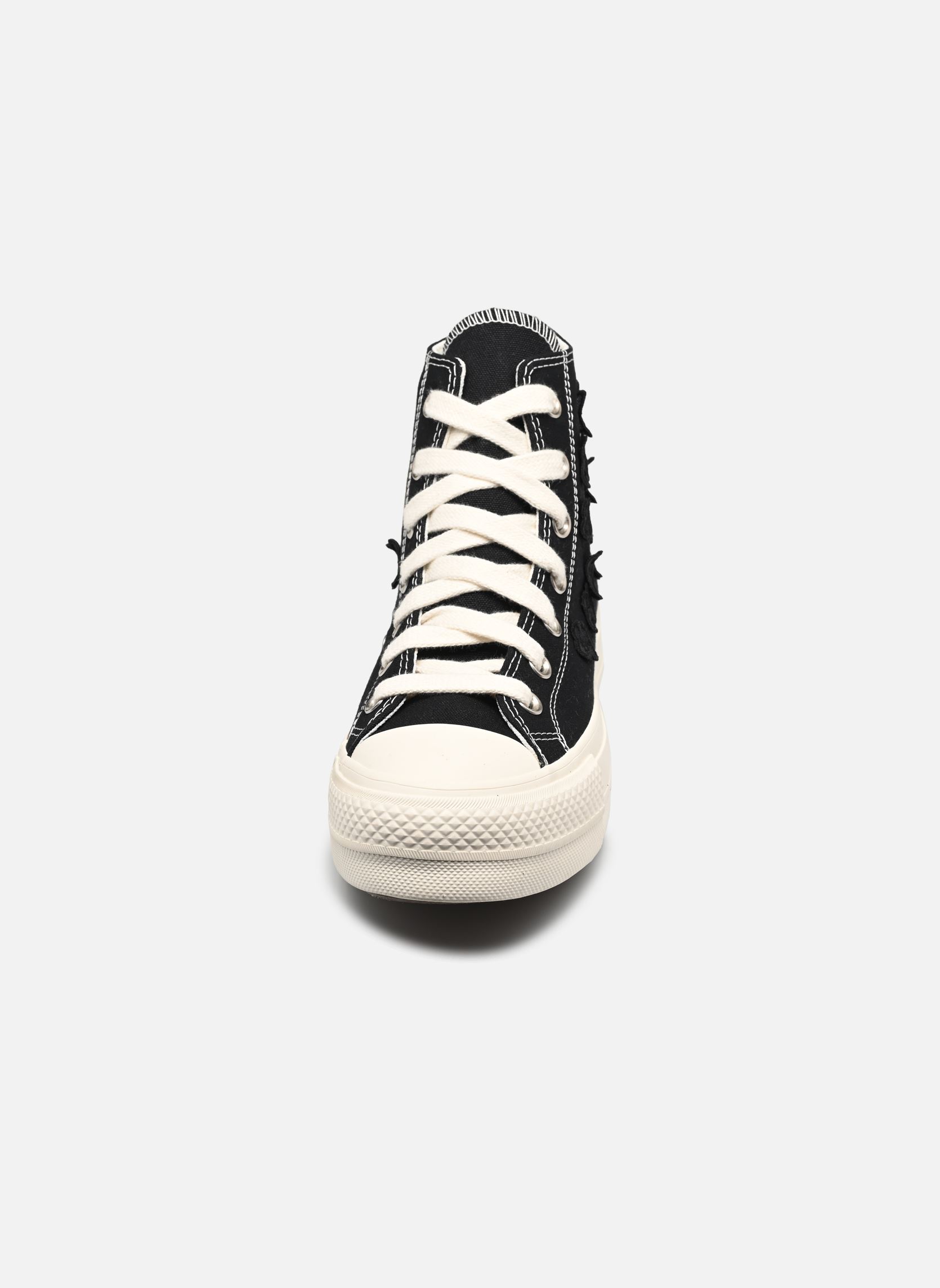 Baskets toile Chuck Taylor All Star Lift Flower Play H femme noir Converse Baskets toile Chuck Taylor All Star Lift Flower Play H femme noir BLACK/BLACK/EGRET