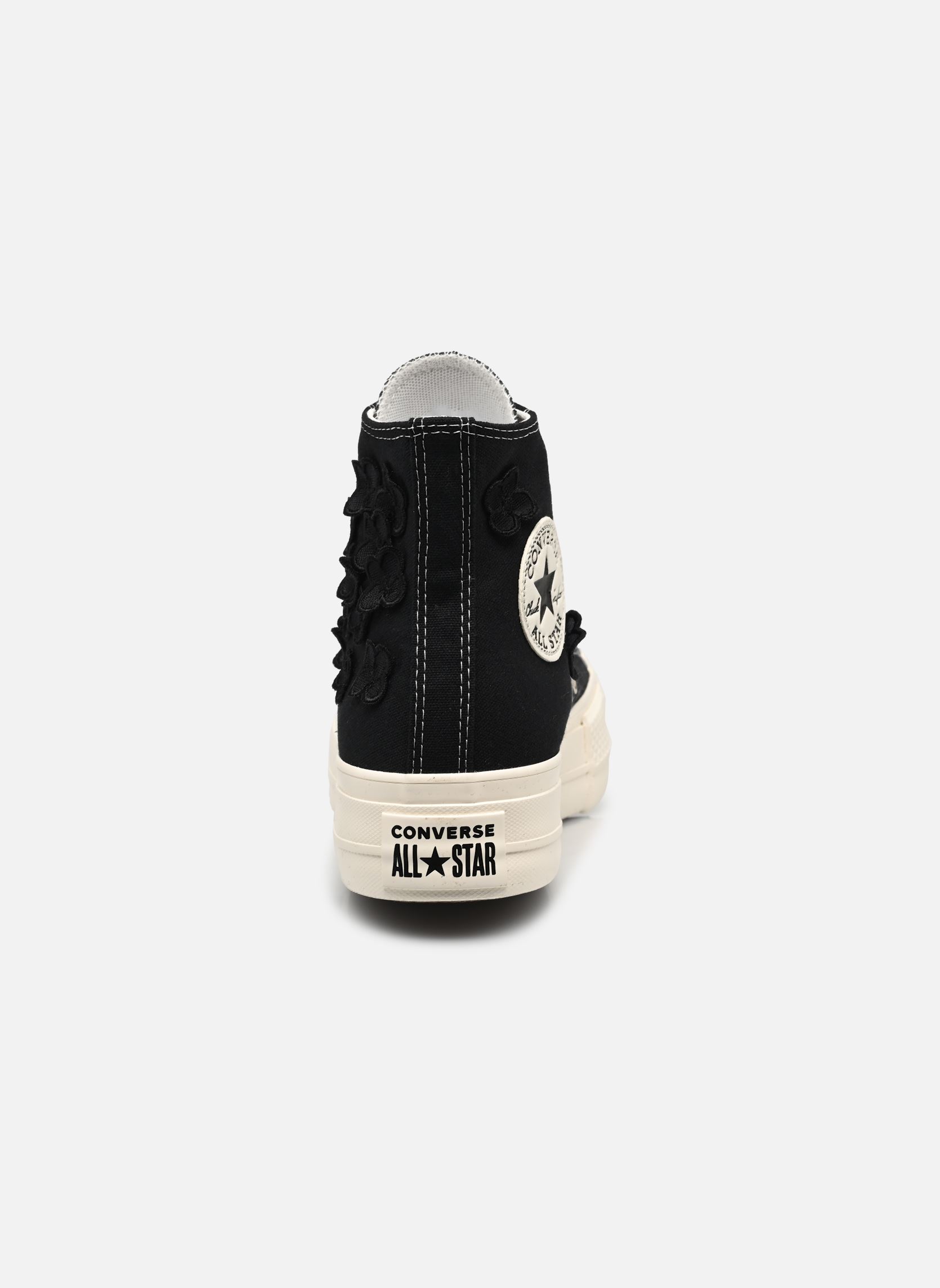 Baskets toile Chuck Taylor All Star Lift Flower Play H femme noir Converse Baskets toile Chuck Taylor All Star Lift Flower Play H femme noir BLACK/BLACK/EGRET
