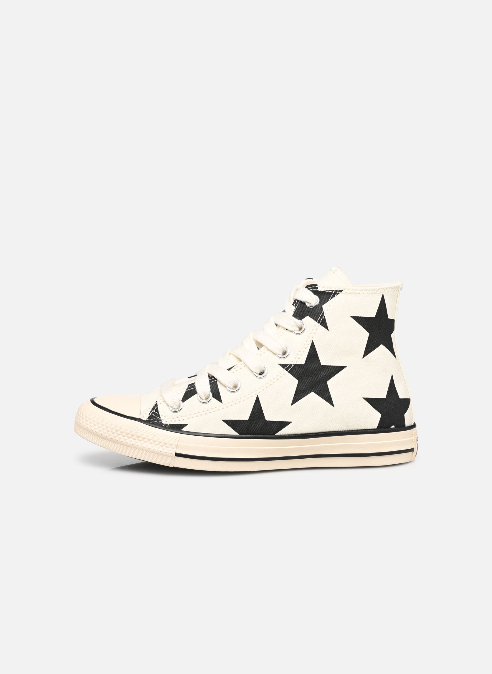 Baskets toile Chuck Taylor All Star Canvas New Form Sh femme blanc Converse Baskets toile Chuck Taylor All Star Canvas New Form Sh femme blanc EGRET/BLACK/EGRET