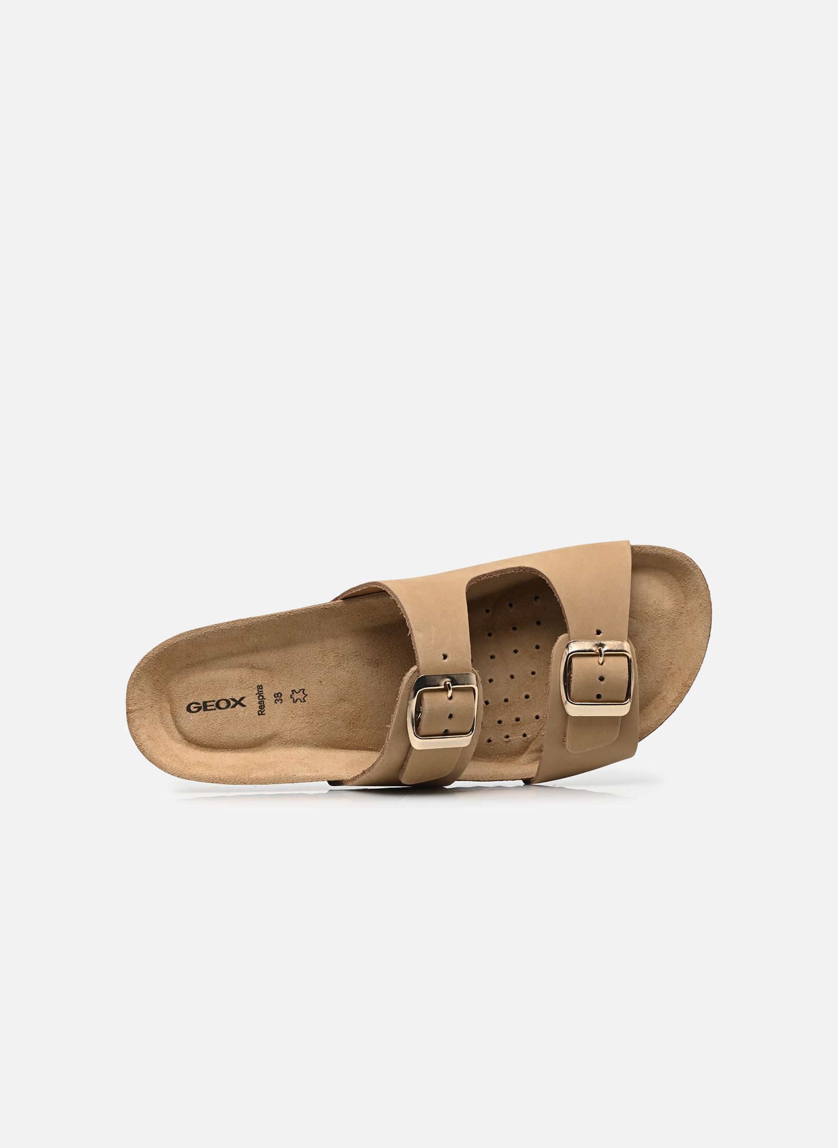 Pantoletten und Clogs D BRIONIA L damen beige Geox Pantoletten und Clogs D BRIONIA L damen beige Lt Taupe