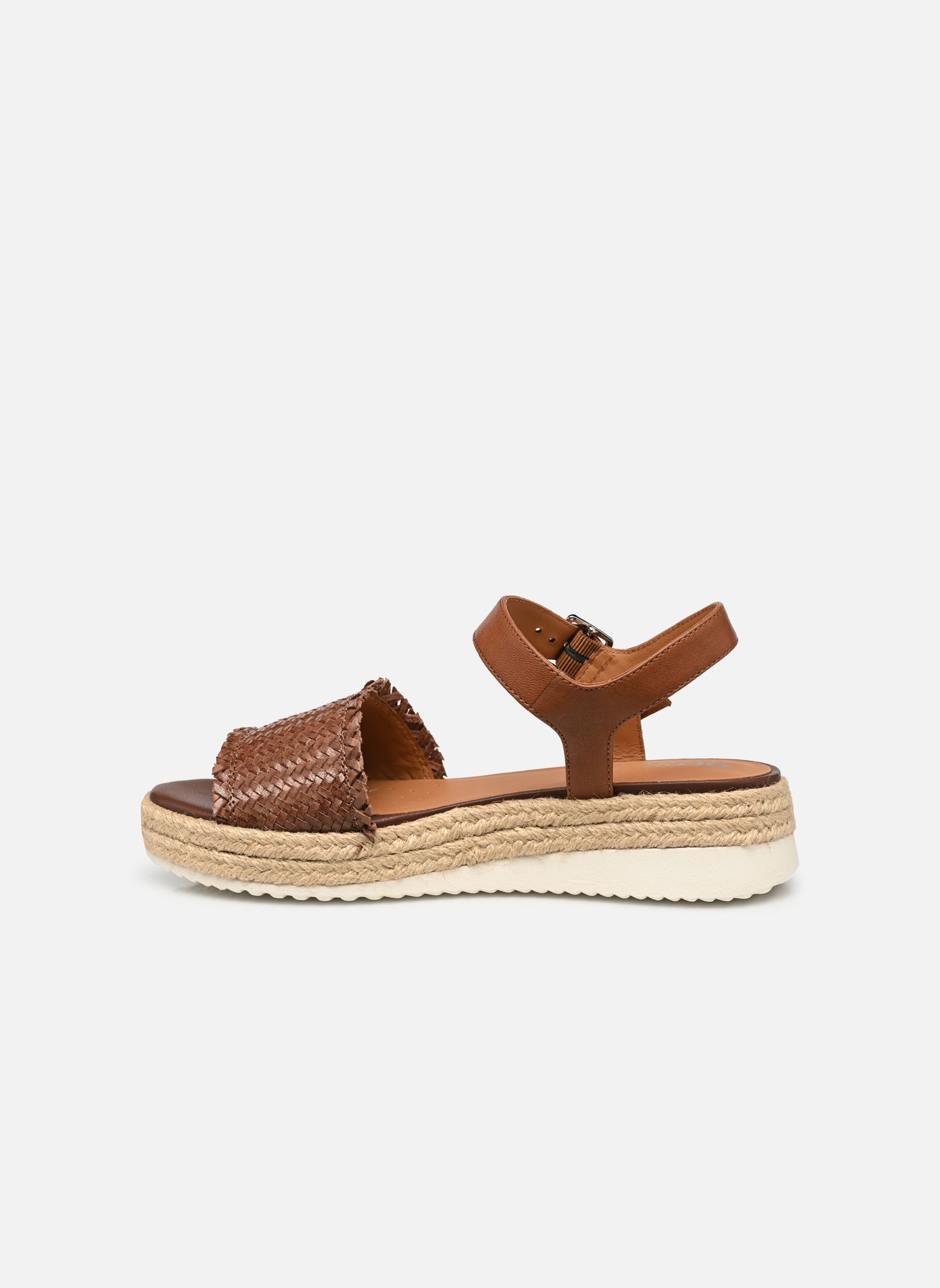 Sandalias planas D EOLIE F mujer marrón Geox Sandalias planas D EOLIE F mujer marrón Brun