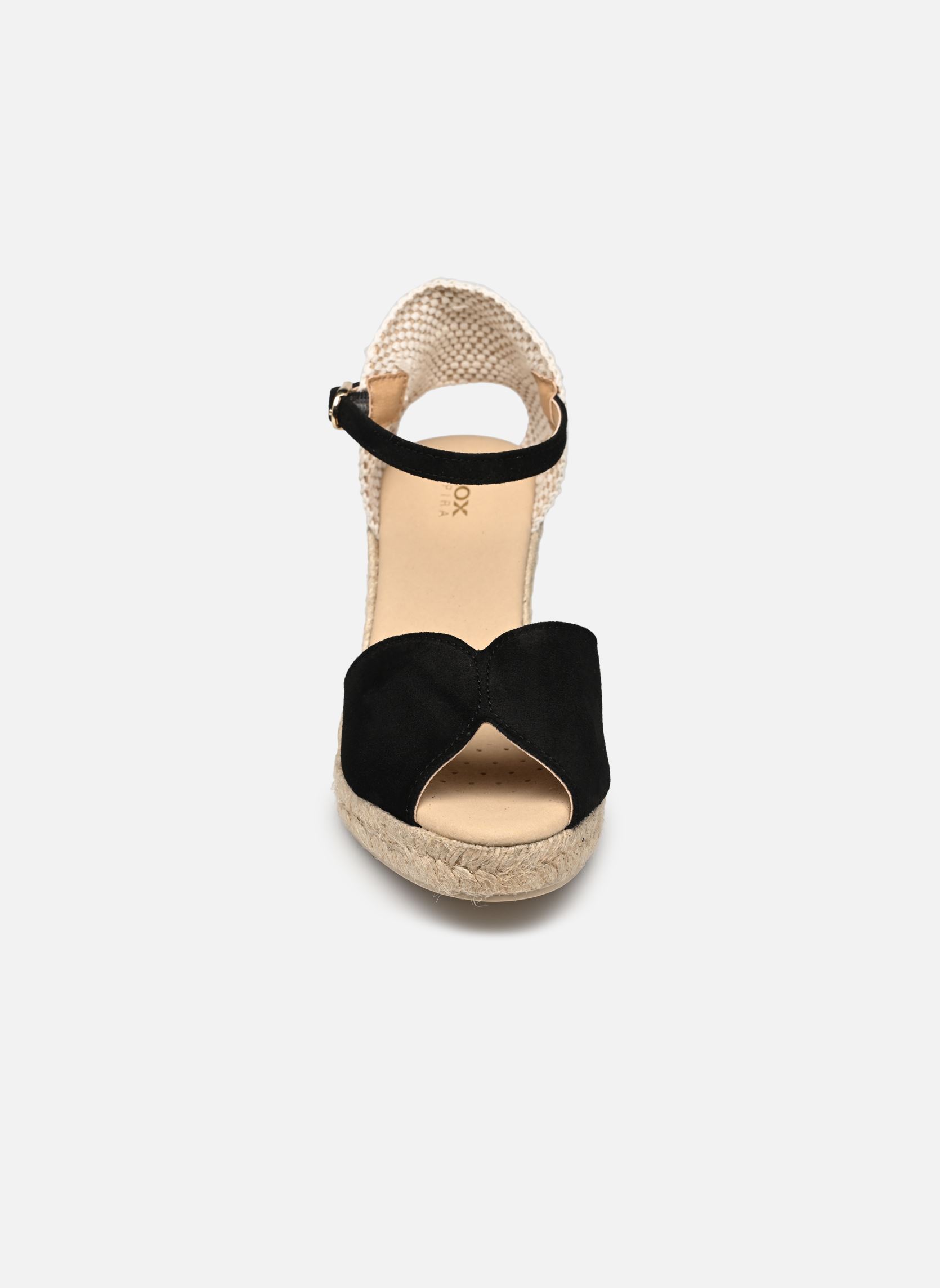 Espadrillas con zeppa e plateau D GELSA B donna nero Geox Espadrillas con zeppa e plateau D GELSA B donna nero NOIR