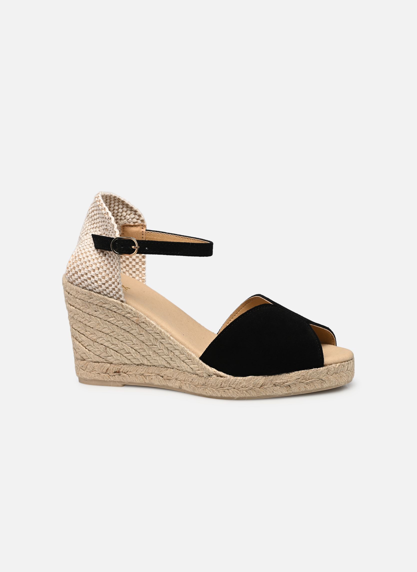 Espadrillas con zeppa e plateau D GELSA B donna nero Geox Espadrillas con zeppa e plateau D GELSA B donna nero NOIR