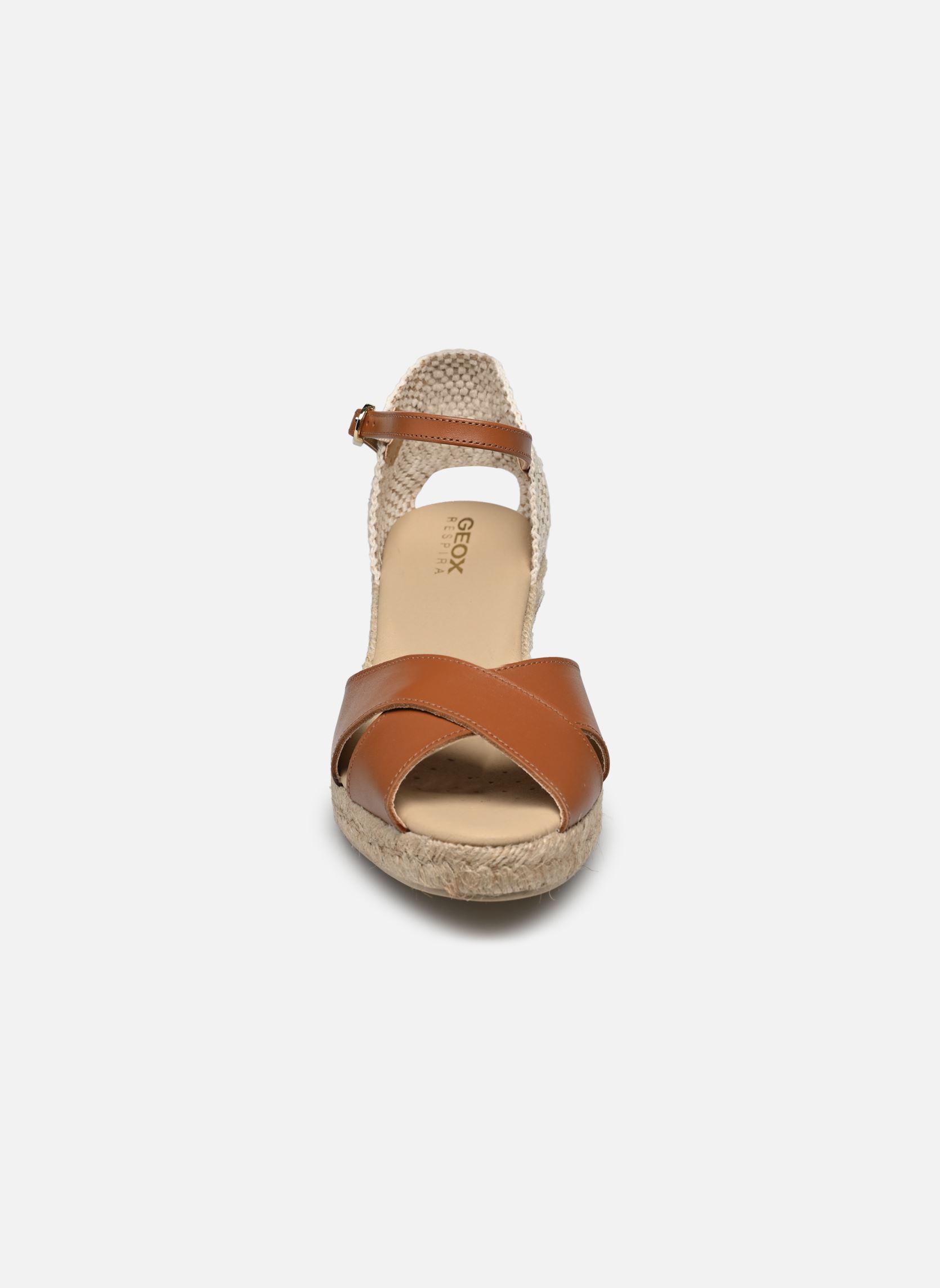 Keil- und Plateau-Espadrilles D GELSA LOW A damen braun Geox Keil- und Plateau-Espadrilles D GELSA LOW A damen braun COGNAC