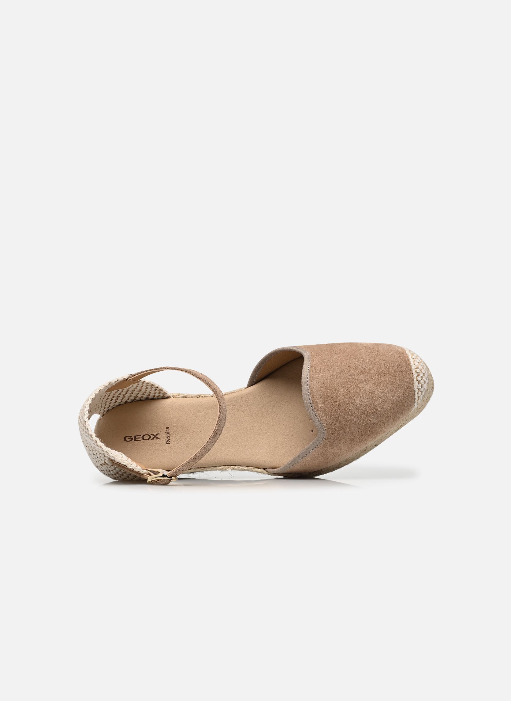 Keil- und Plateau-Espadrilles D GELSA LOW A damen beige Geox Keil- und Plateau-Espadrilles D GELSA LOW A damen beige LT TAUPE