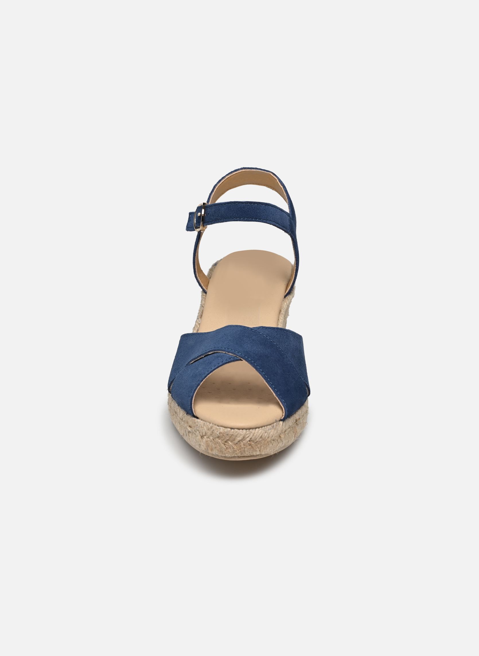 Keil- und Plateau-Espadrilles D GELSA LOW C damen blau Geox Keil- und Plateau-Espadrilles D GELSA LOW C damen blau Bleu marine