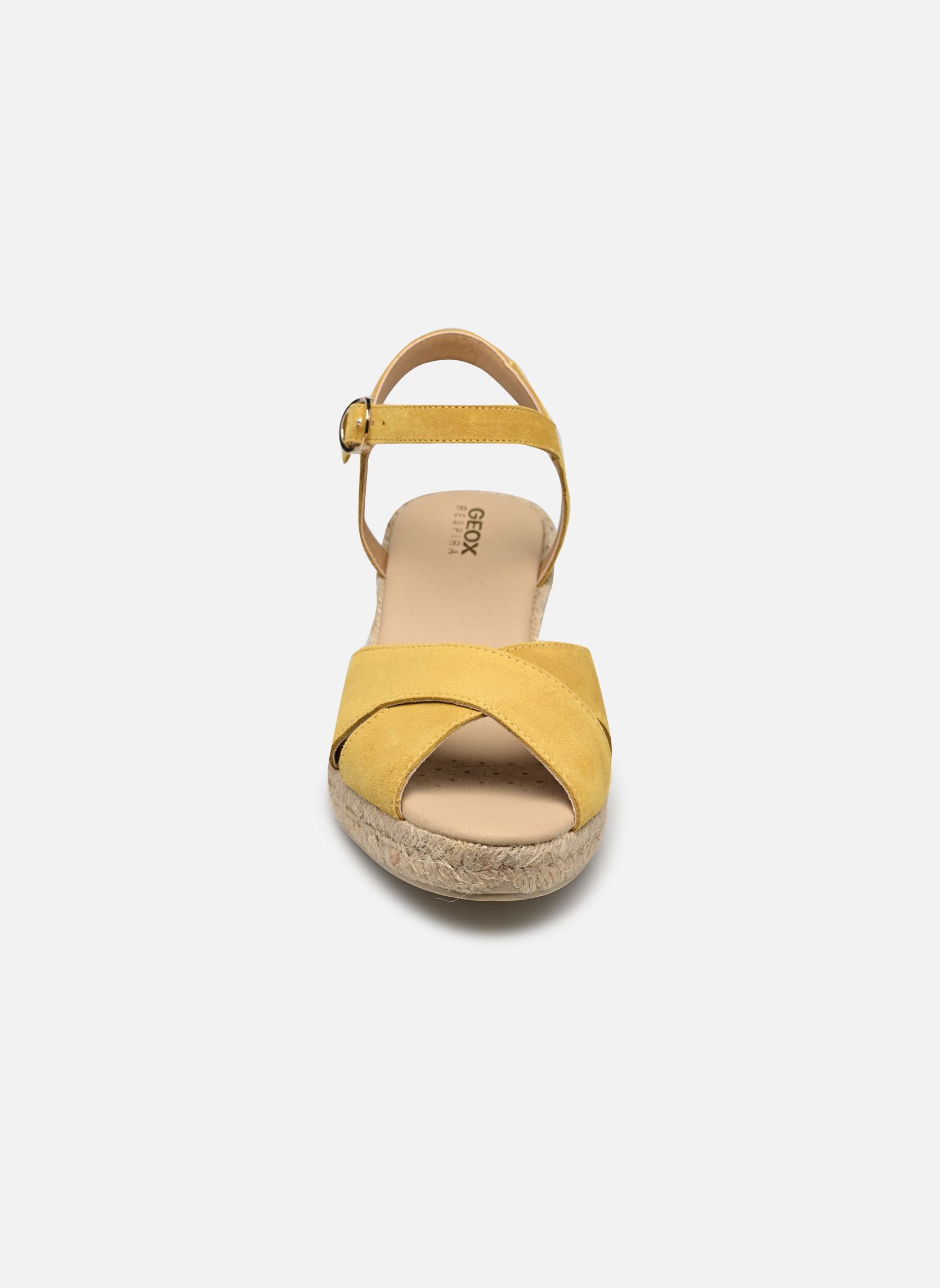 Keil- und Plateau-Espadrilles D GELSA LOW C damen gelb Geox Keil- und Plateau-Espadrilles D GELSA LOW C damen gelb Jaune