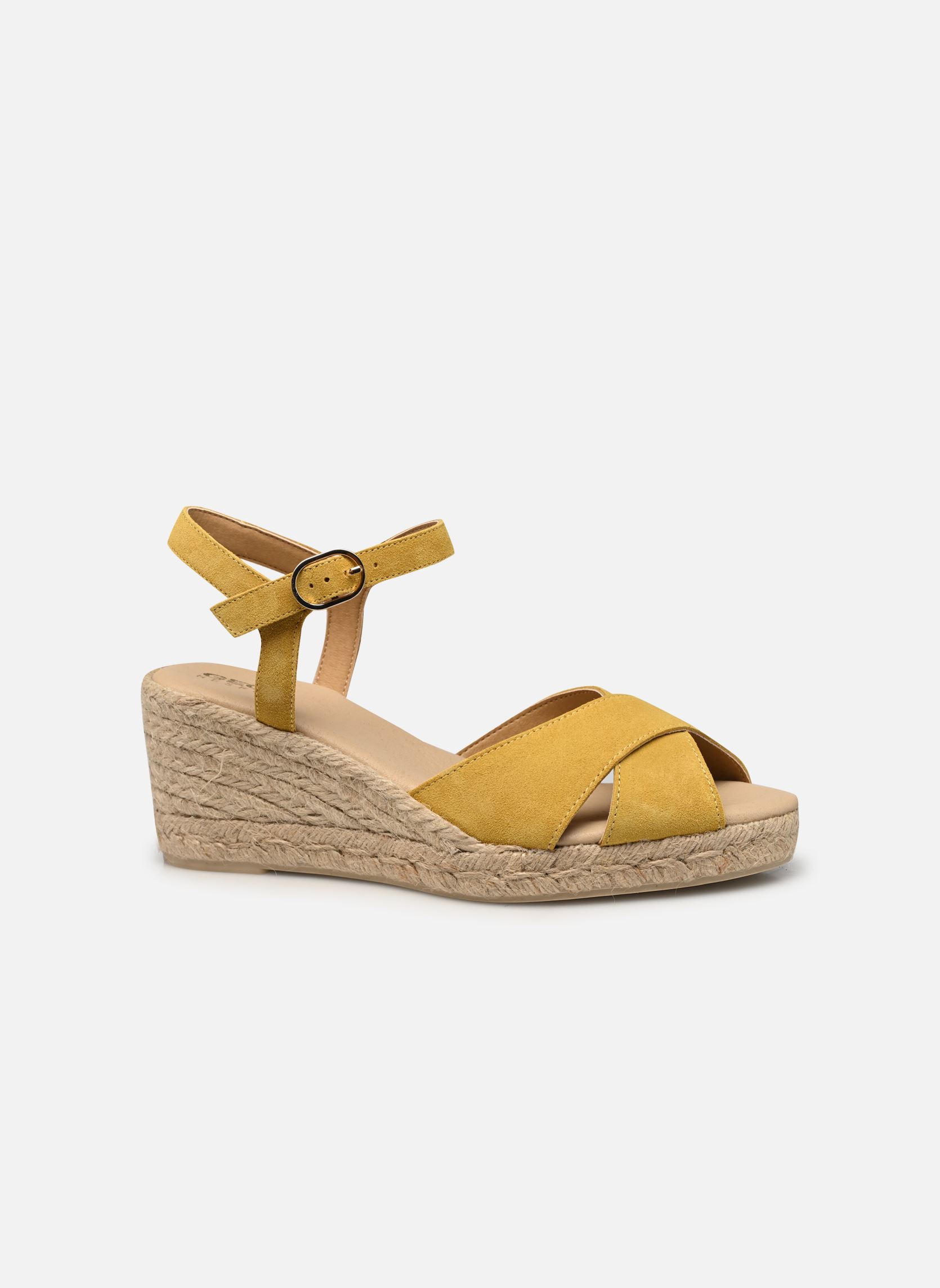 Keil- und Plateau-Espadrilles D GELSA LOW C damen gelb Geox Keil- und Plateau-Espadrilles D GELSA LOW C damen gelb Jaune
